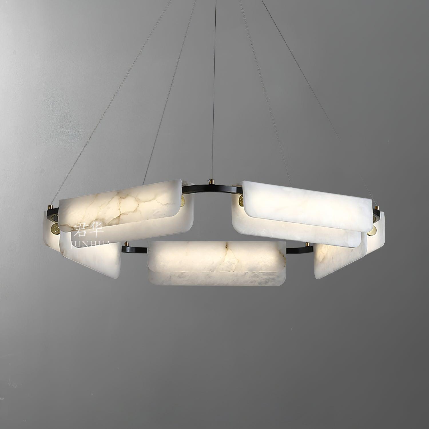 Circona Suspension en Albâtre Lustre