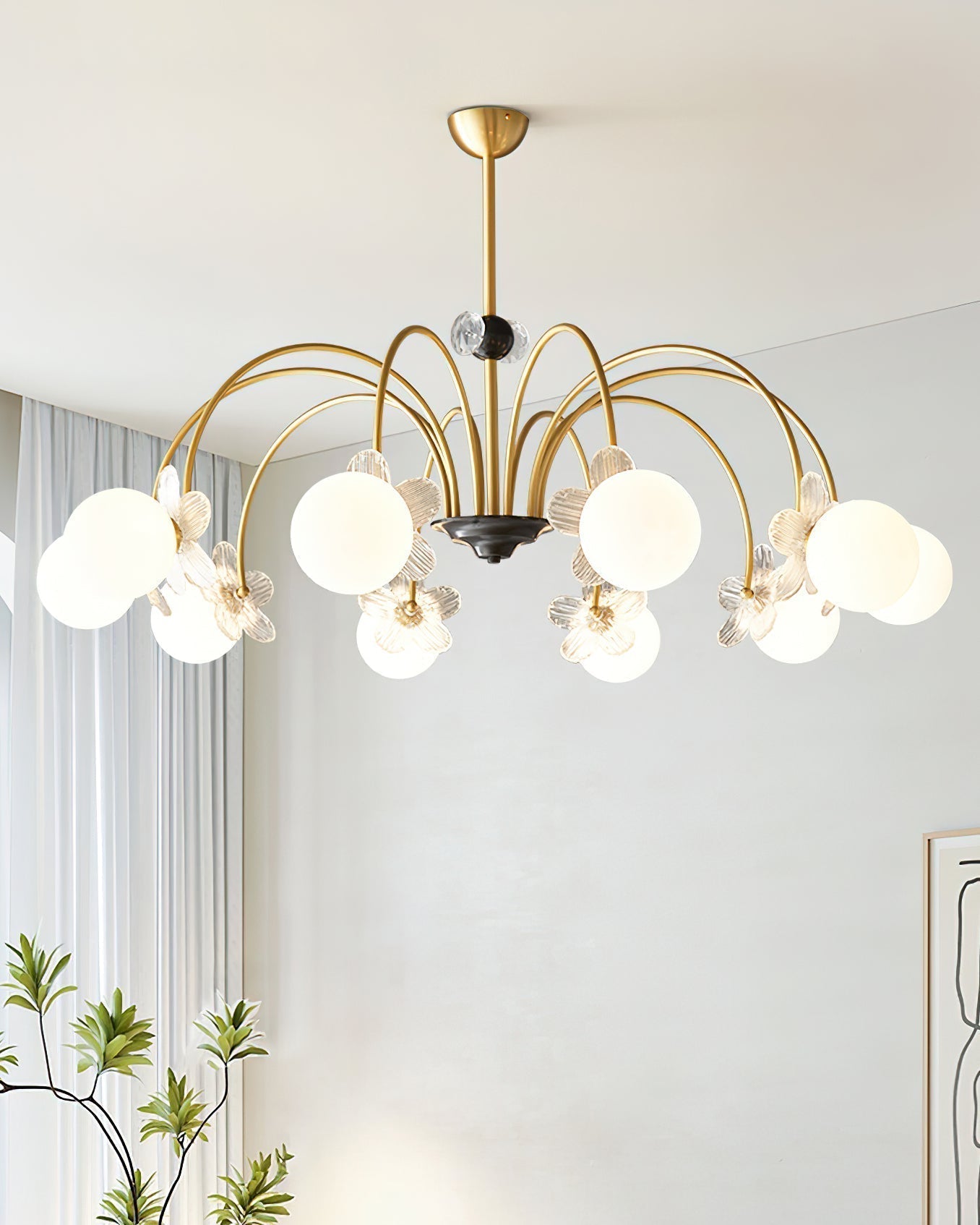 Petalia Lustre Laiton