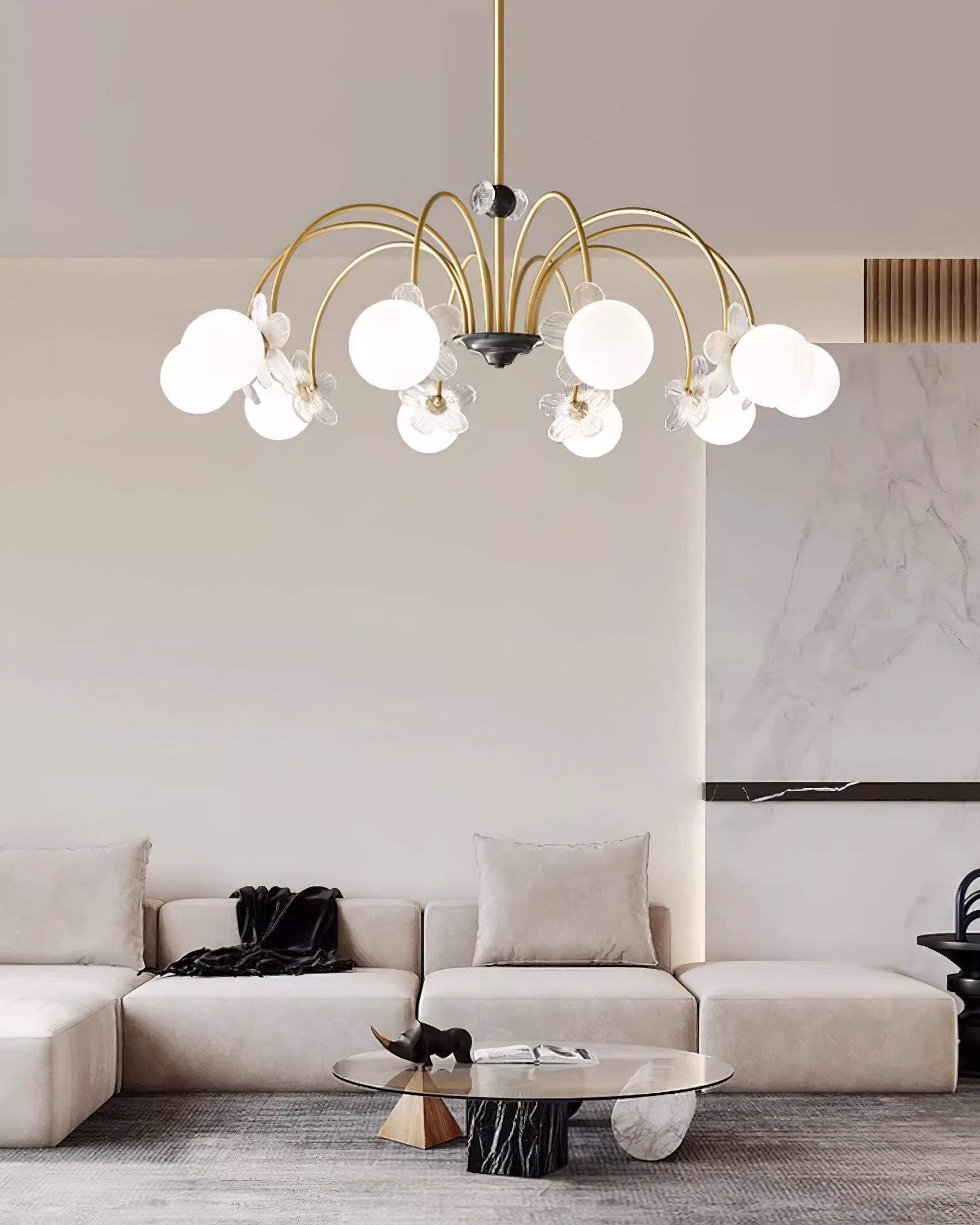 Petalia Lustre Laiton