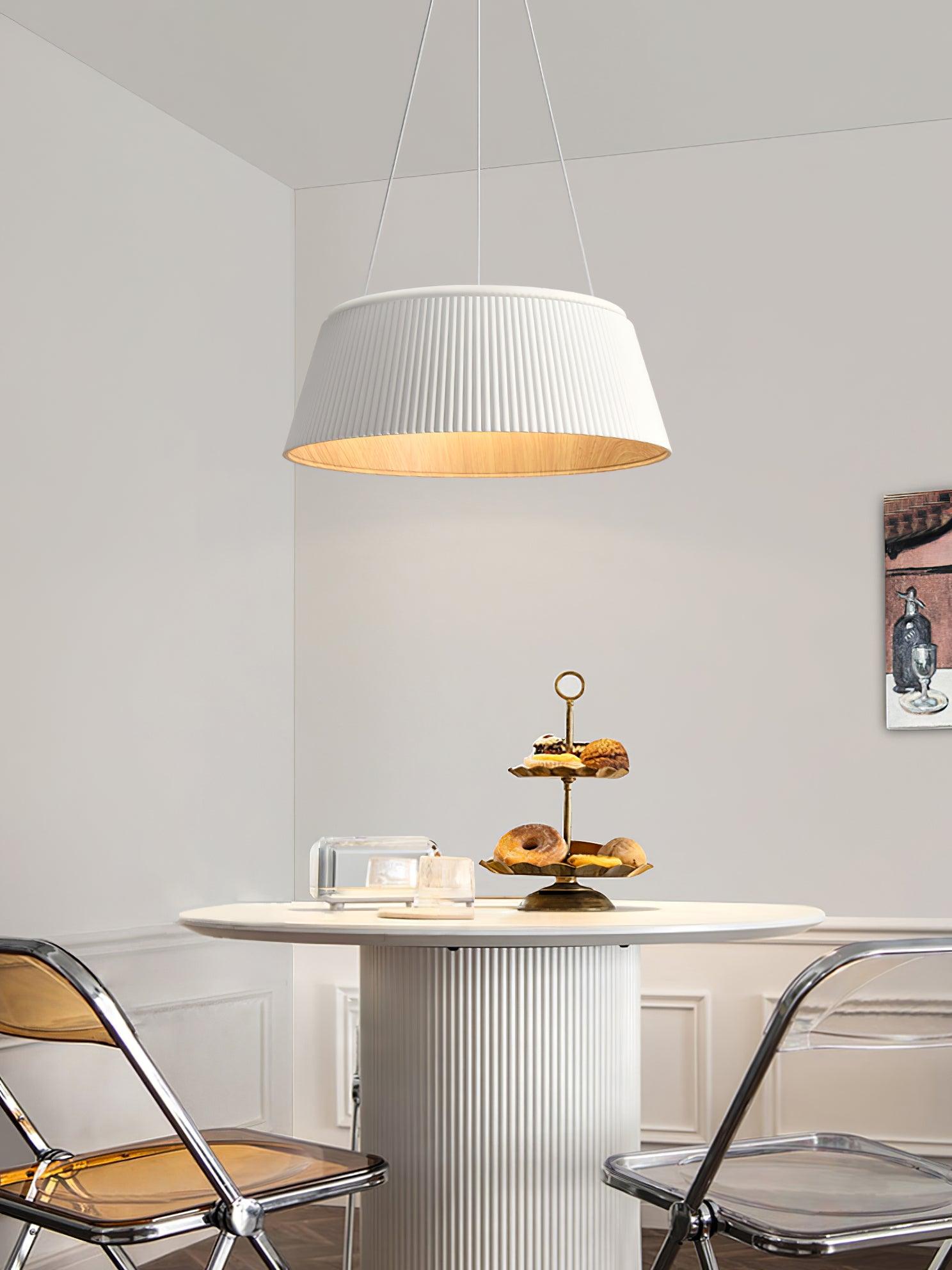 Delta Lampe Suspendue Profil Bas Bois Intérieur