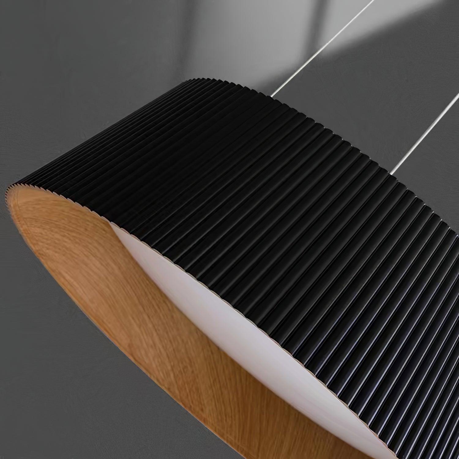 Delta Lampe Suspendue Profil Bas Bois Intérieur