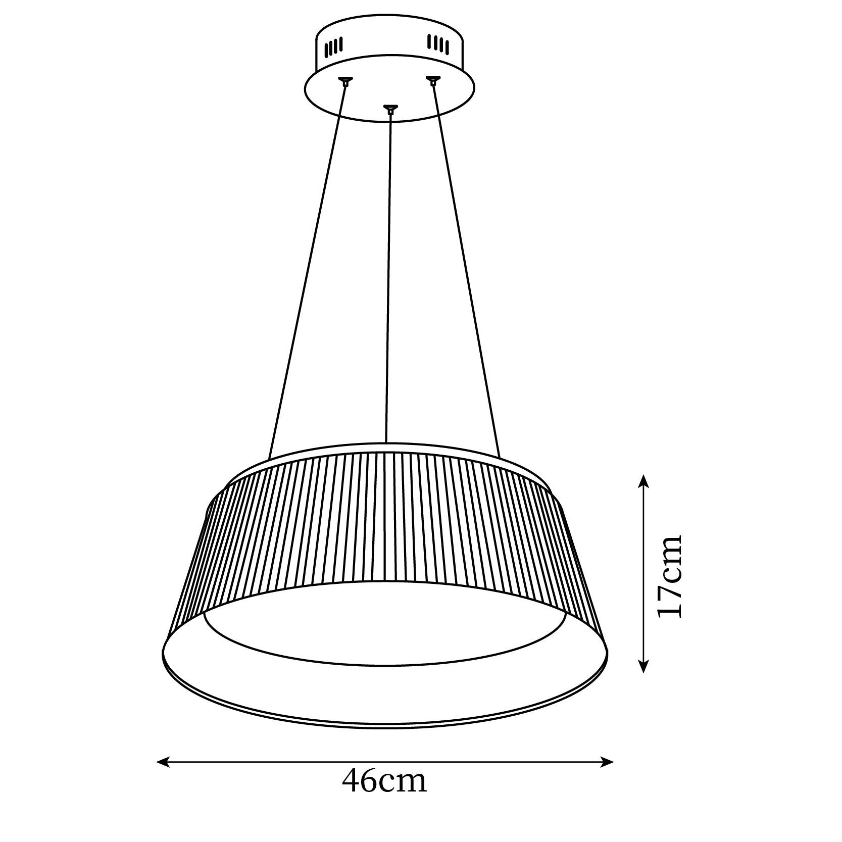 Delta Lampe Suspendue Profil Bas Bois Intérieur