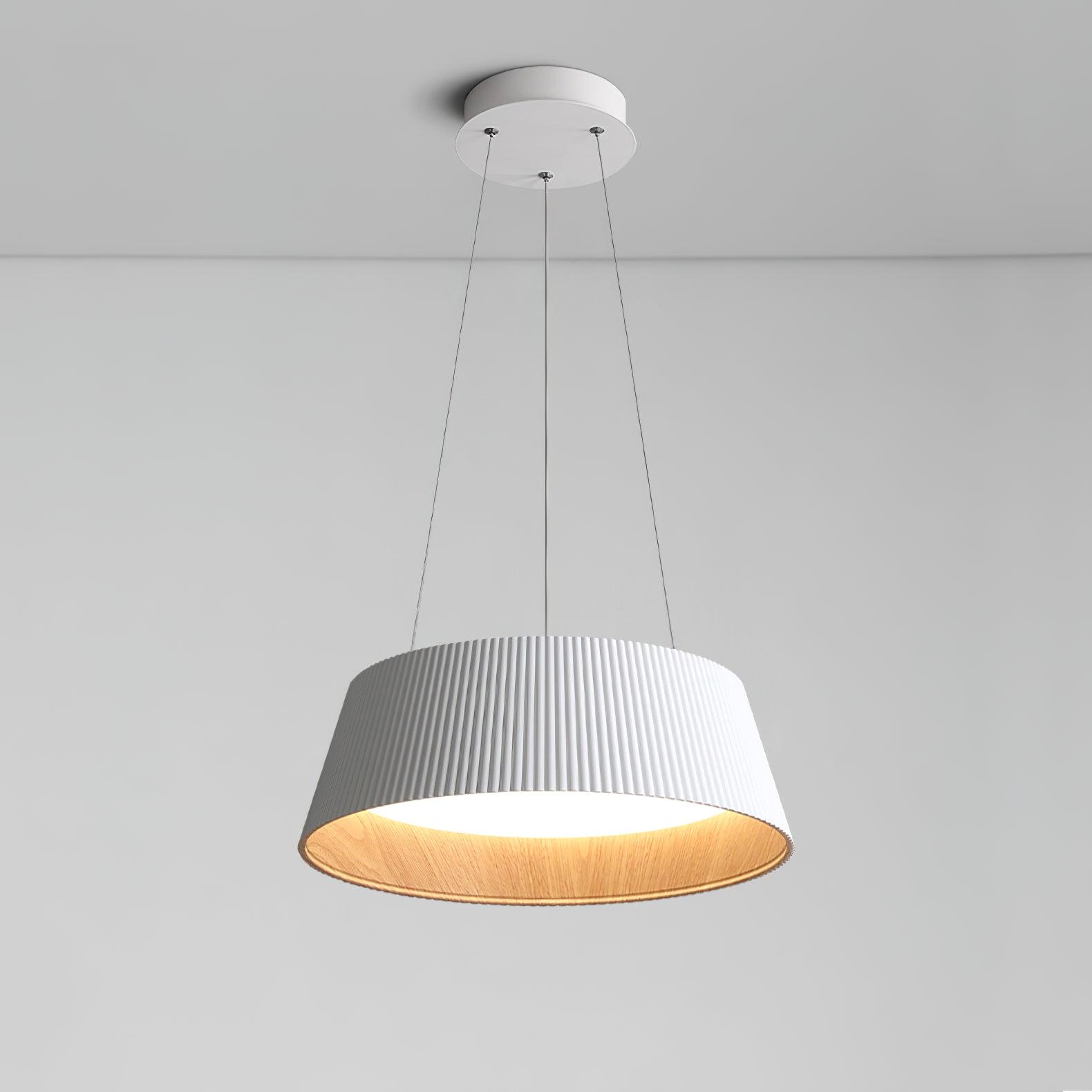 Delta Lampe Suspendue Profil Bas Bois Intérieur