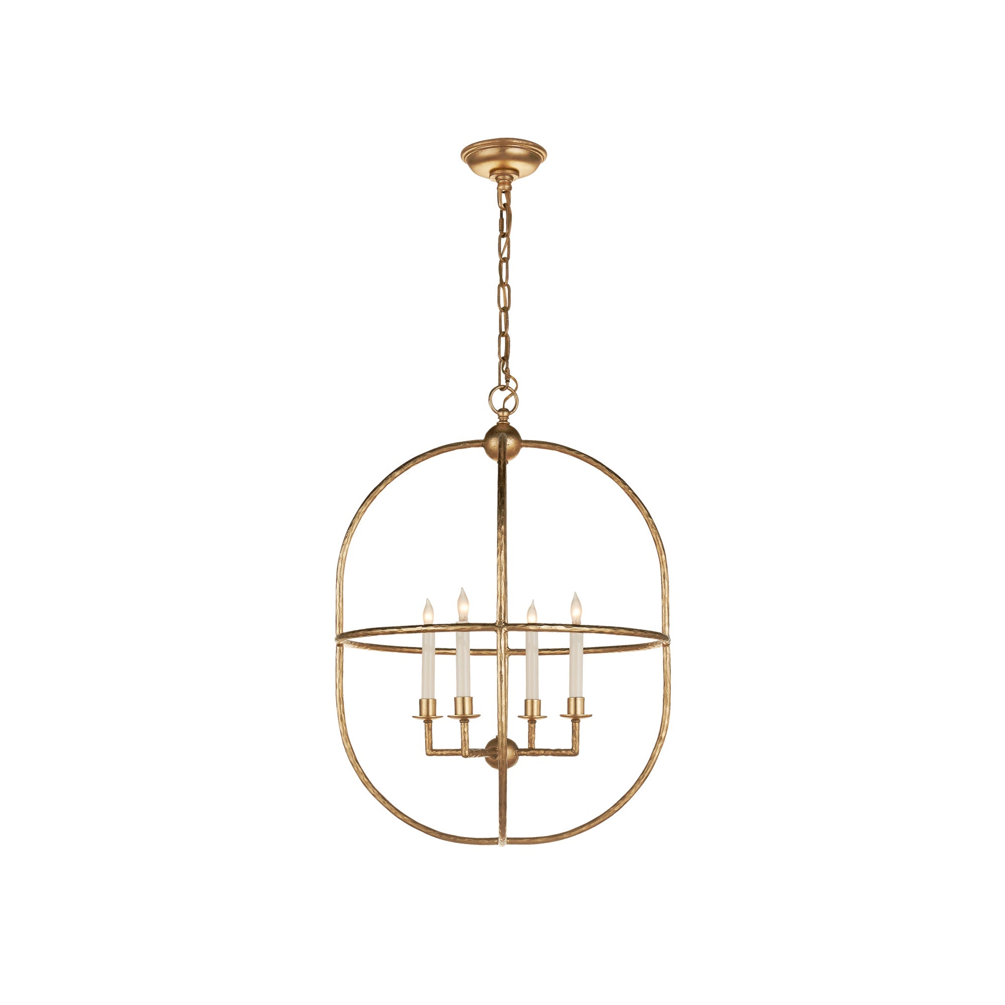 Sylph Suspension Métal Laiton Ouvert Industriel Vintage