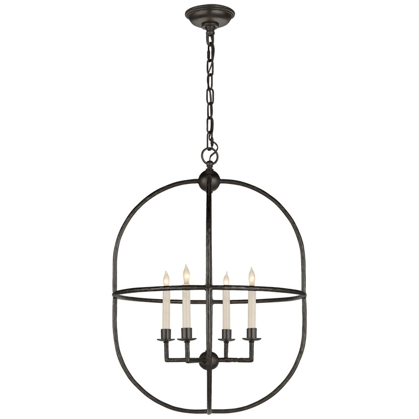 Sylph Suspension Métal Laiton Ouvert Industriel Vintage