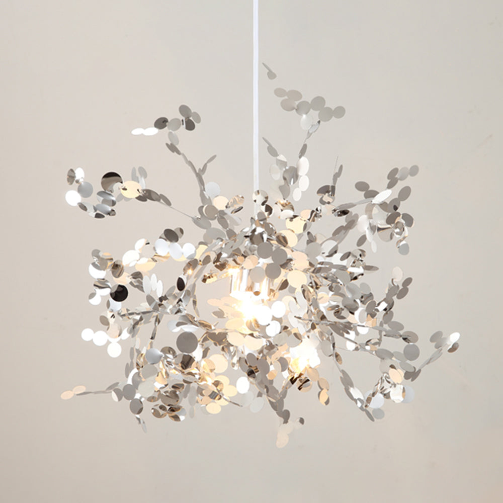 Ovela Suspension Divergence Inhabituelle. Acier Inoxydable. Or/Argent. Salle à Manger/Salon