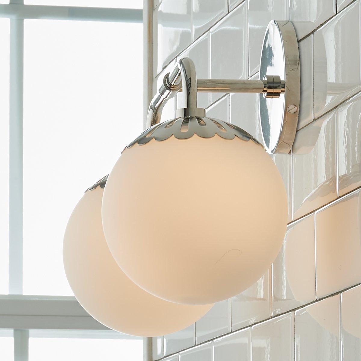 Aegis Applique Murale Globe Laiton Verre Minimaliste Moderne