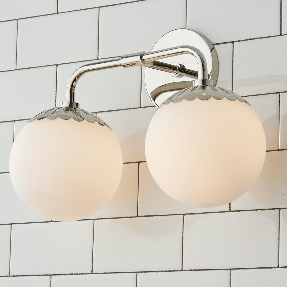 Aegis Applique Murale Globe Laiton Verre Minimaliste Moderne