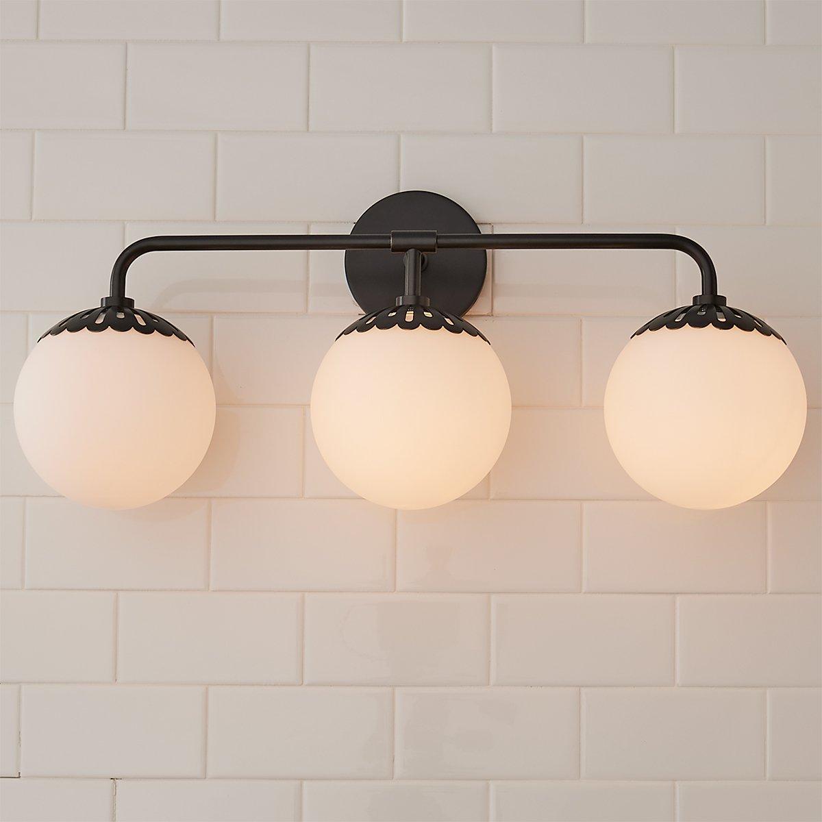 Aegis Applique Murale Globe Laiton Verre Minimaliste Moderne