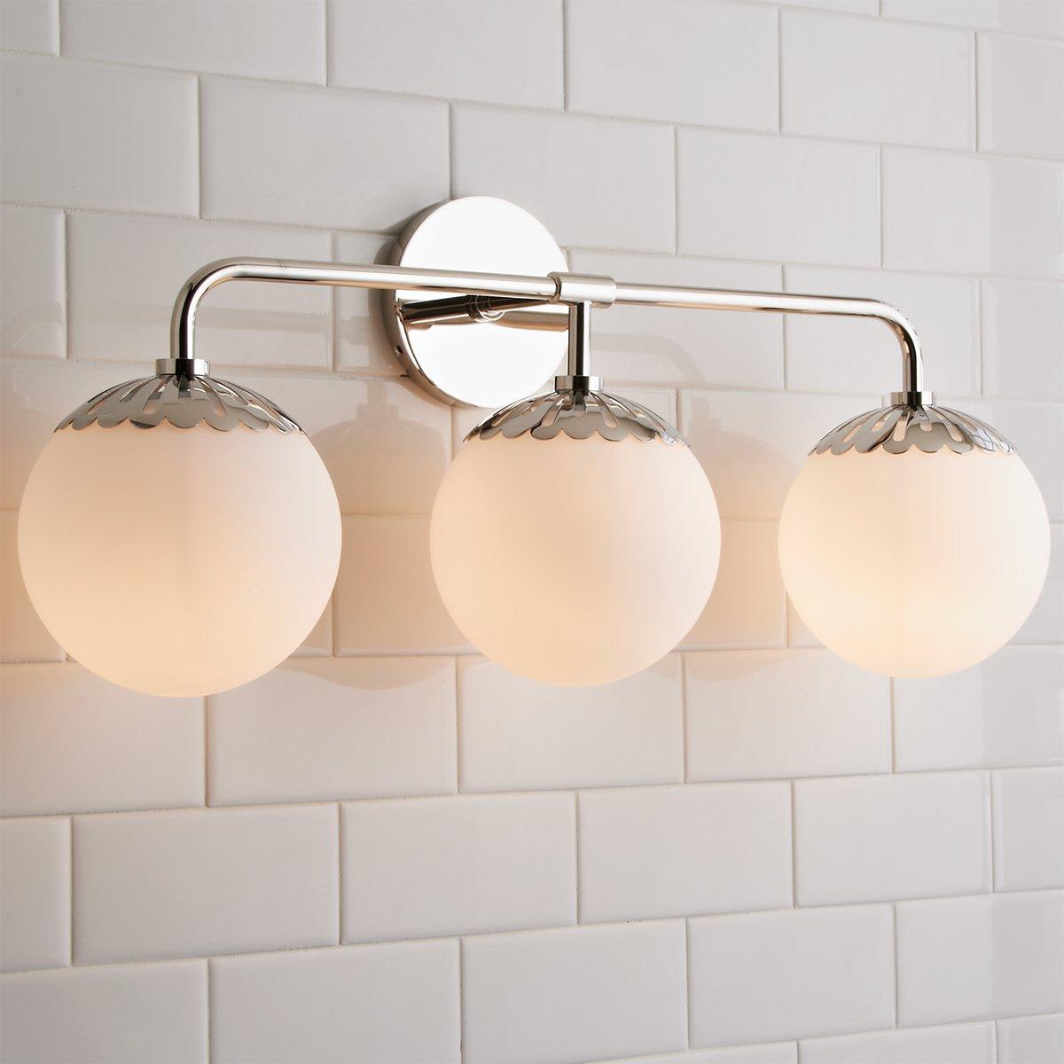 Aegis Applique Murale Globe Laiton Verre Minimaliste Moderne