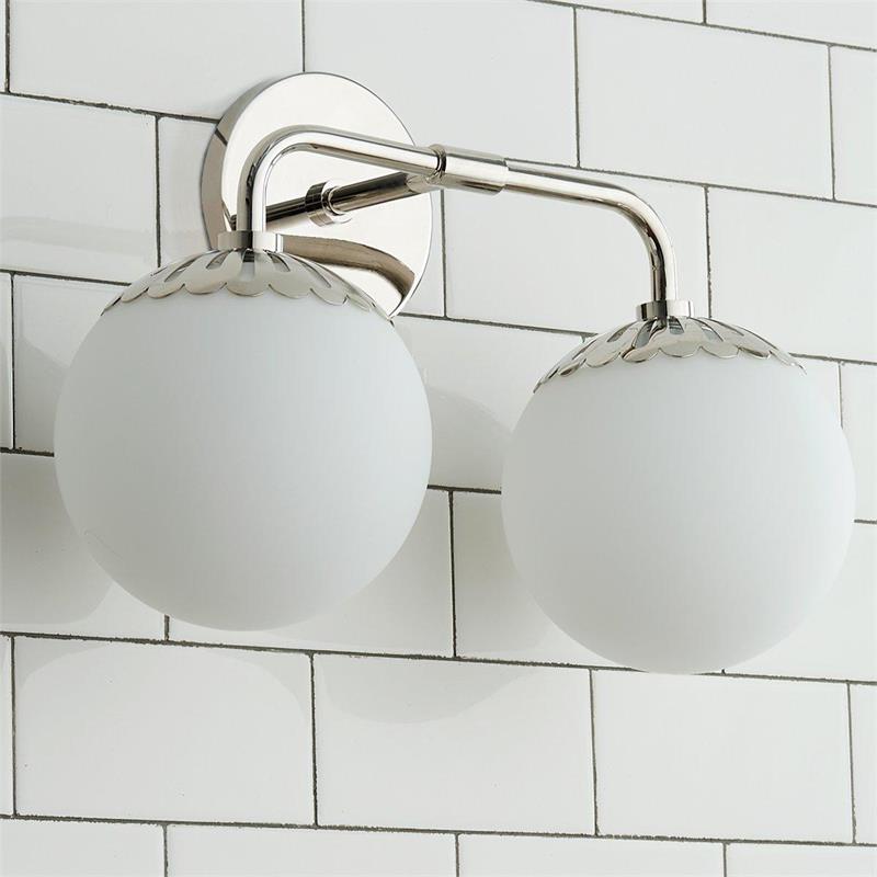 Aegis Applique Murale Globe Laiton Verre Minimaliste Moderne