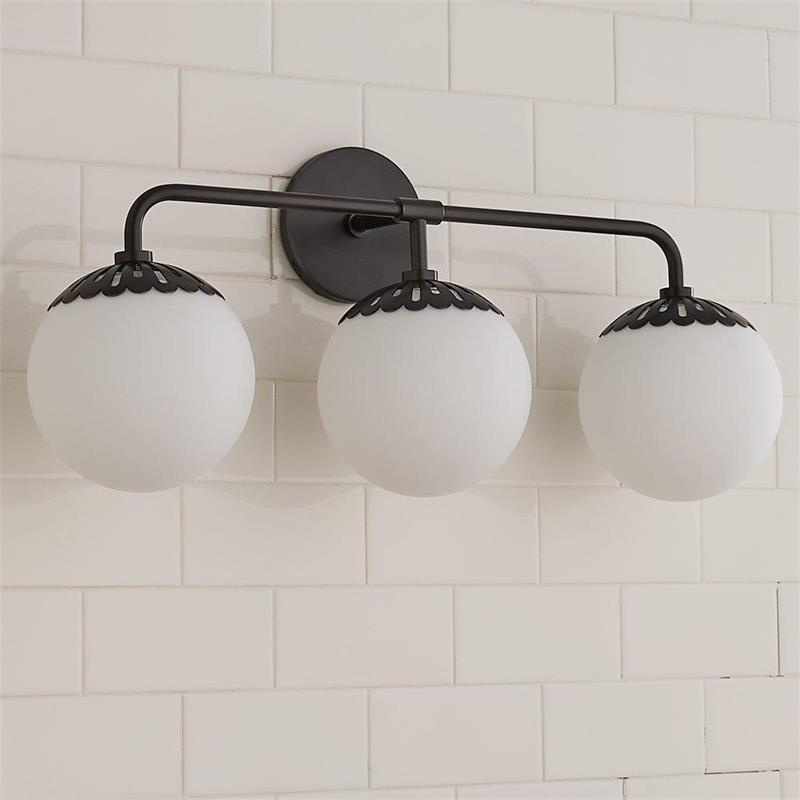 Aegis Applique Murale Globe Laiton Verre Minimaliste Moderne