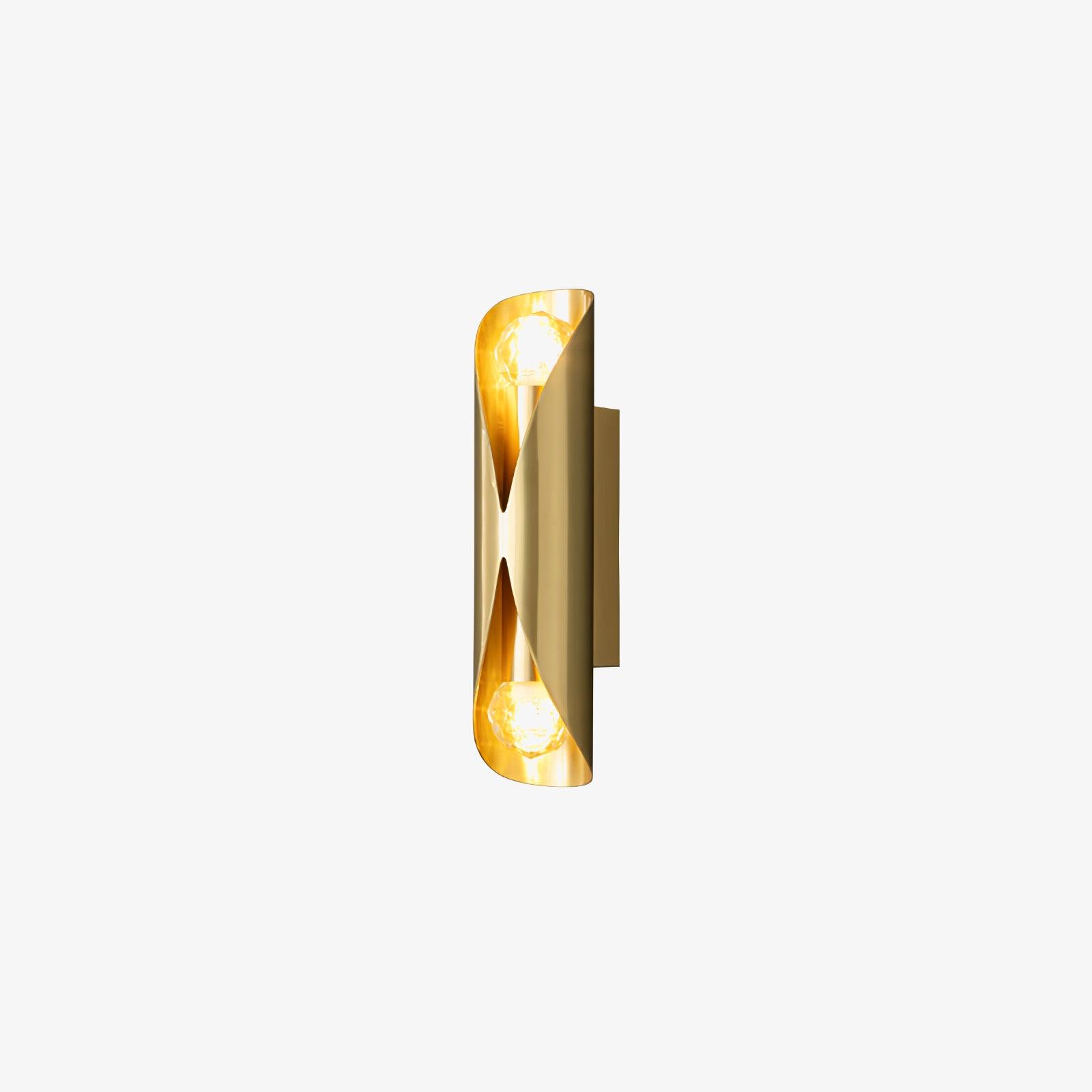 Avynila Applique Murale Diamants Laiton Moderne