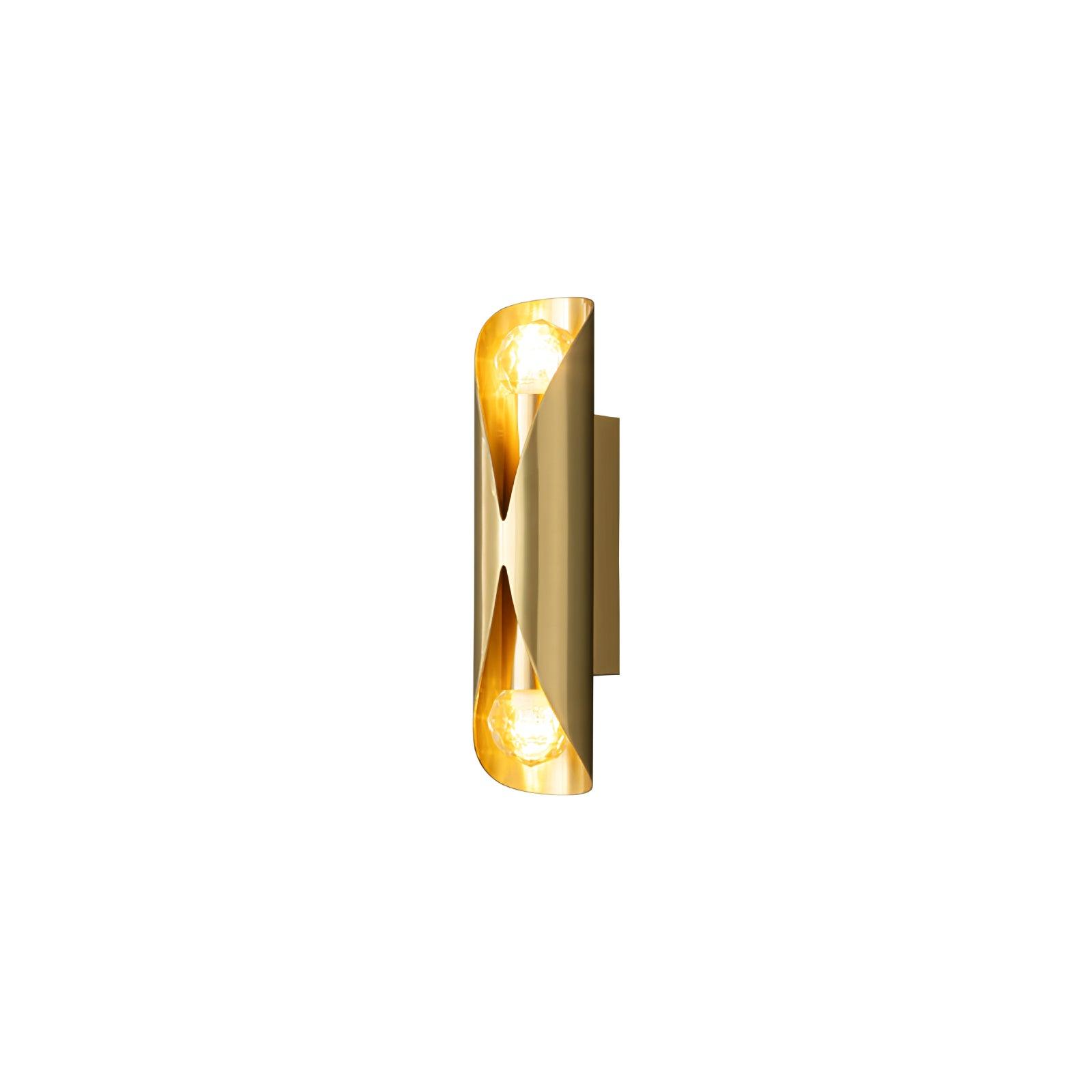 Avynila Applique Murale Diamants Laiton Moderne