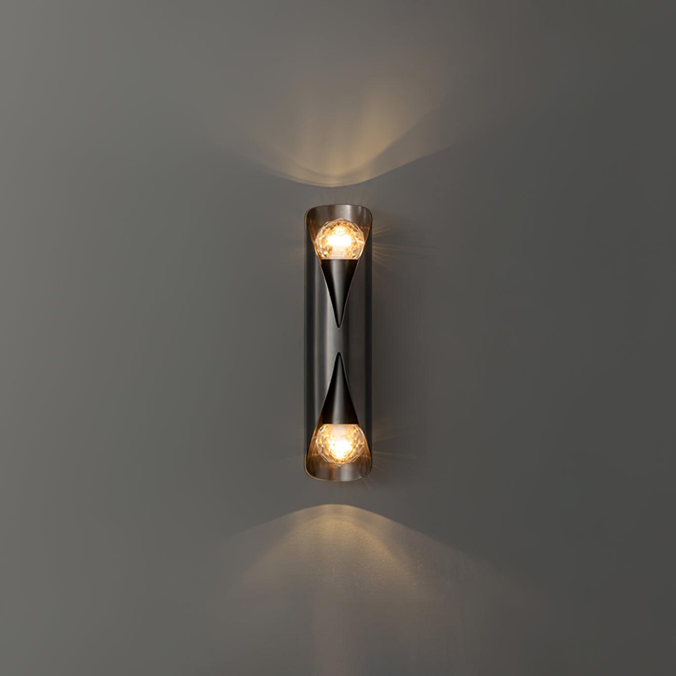 Avynila Applique Murale Diamants Laiton Moderne