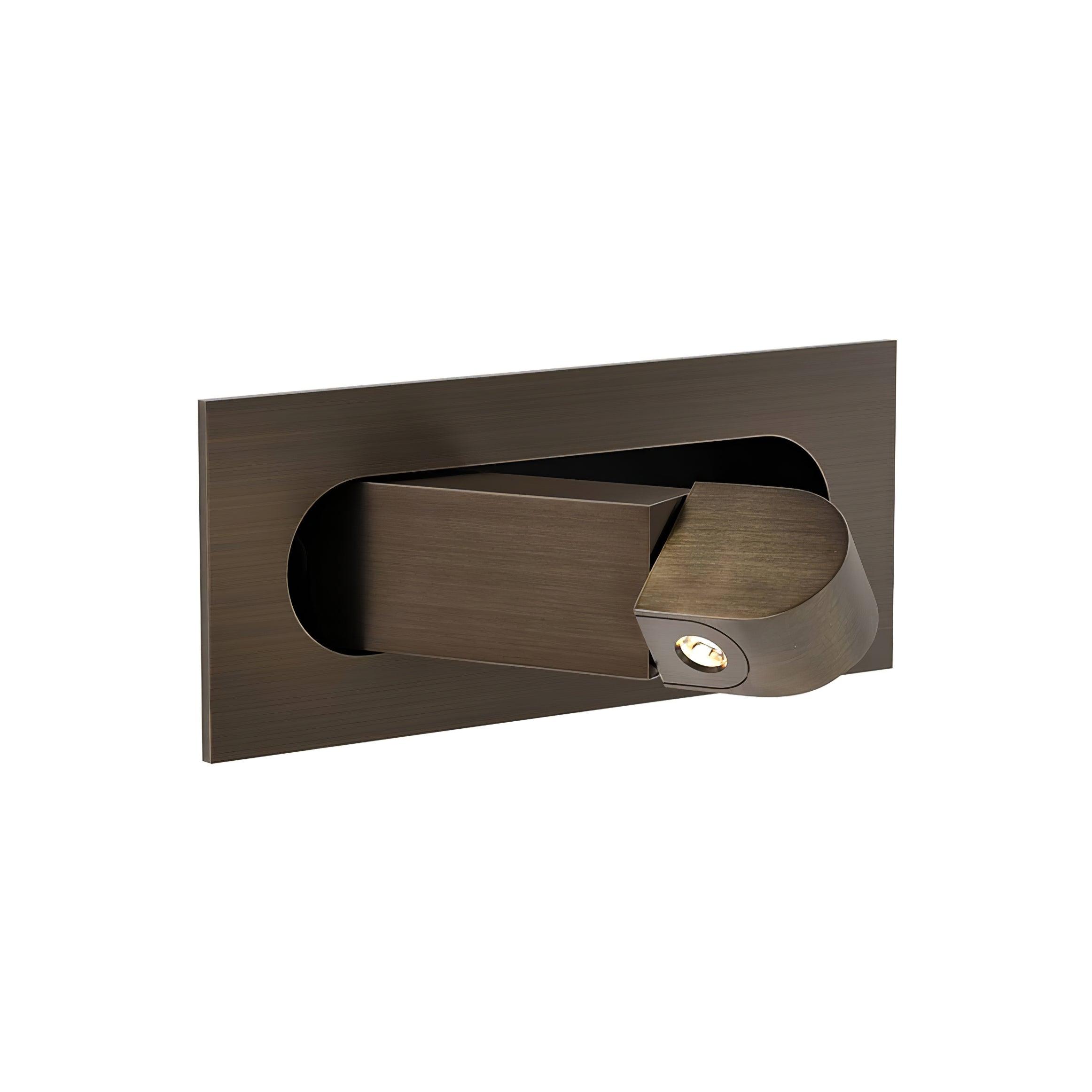 Duvin Applique Murale LED Noire Réglable