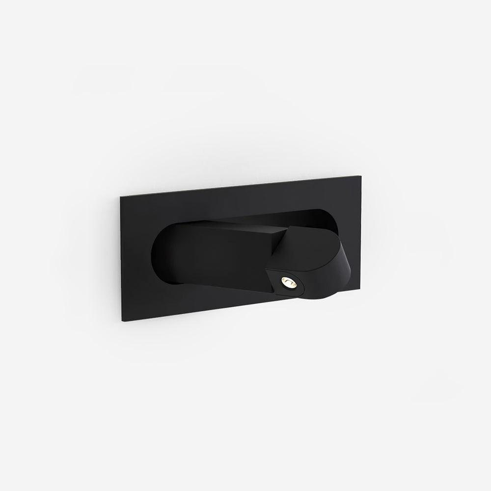 Duvin Applique Murale LED Noire Réglable