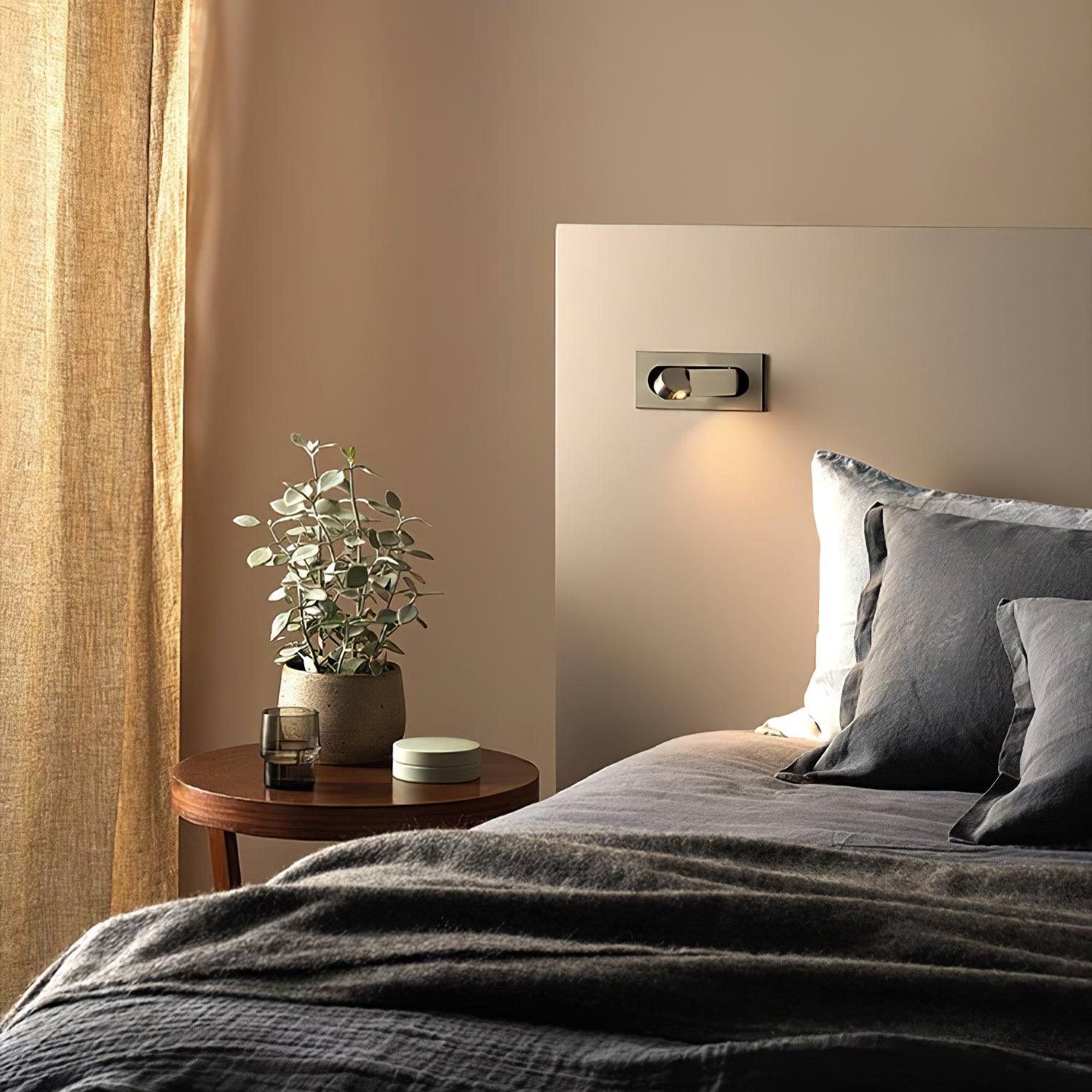 Duvin Applique Murale LED Noire Réglable