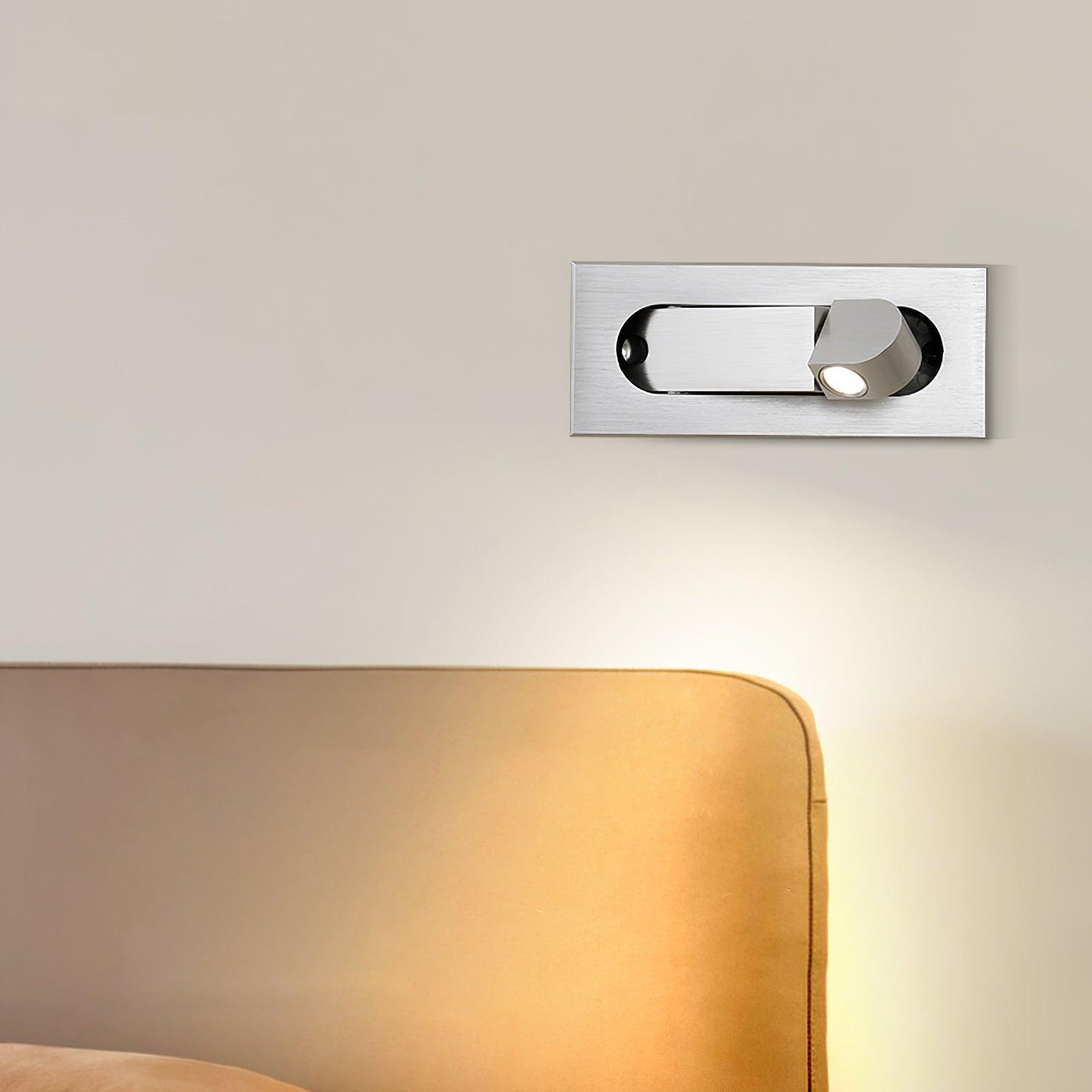 Duvin Applique Murale LED Noire Réglable