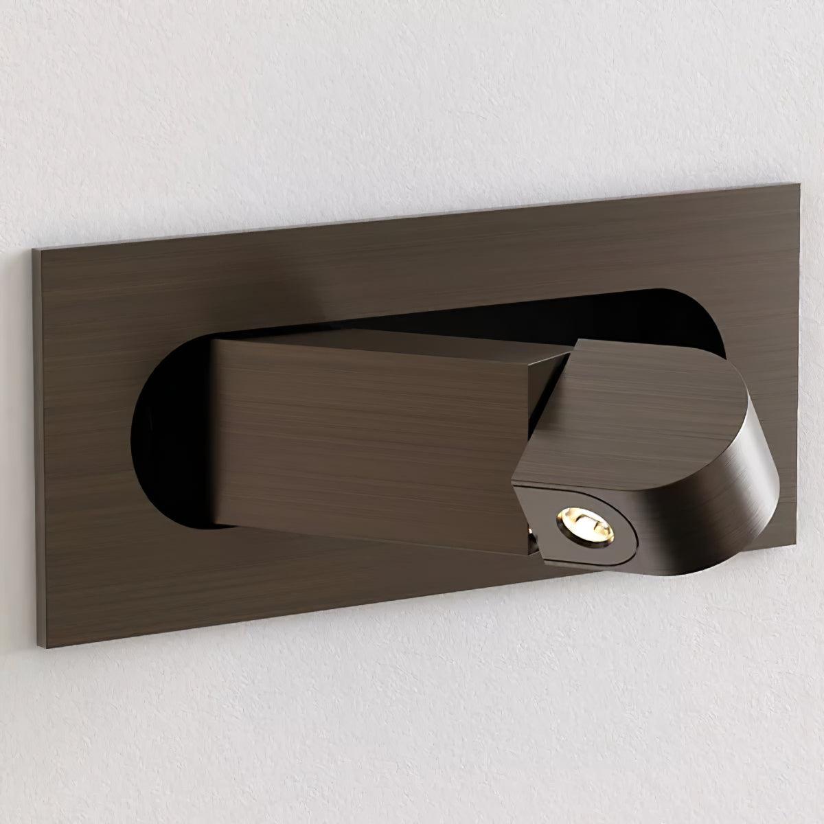 Duvin Applique Murale LED Noire Réglable