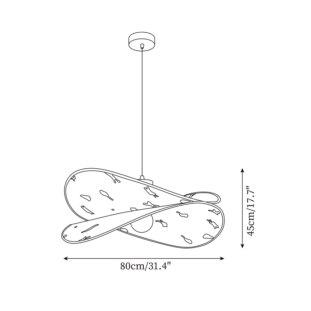 Dika Suspension Tissu Double Couche
