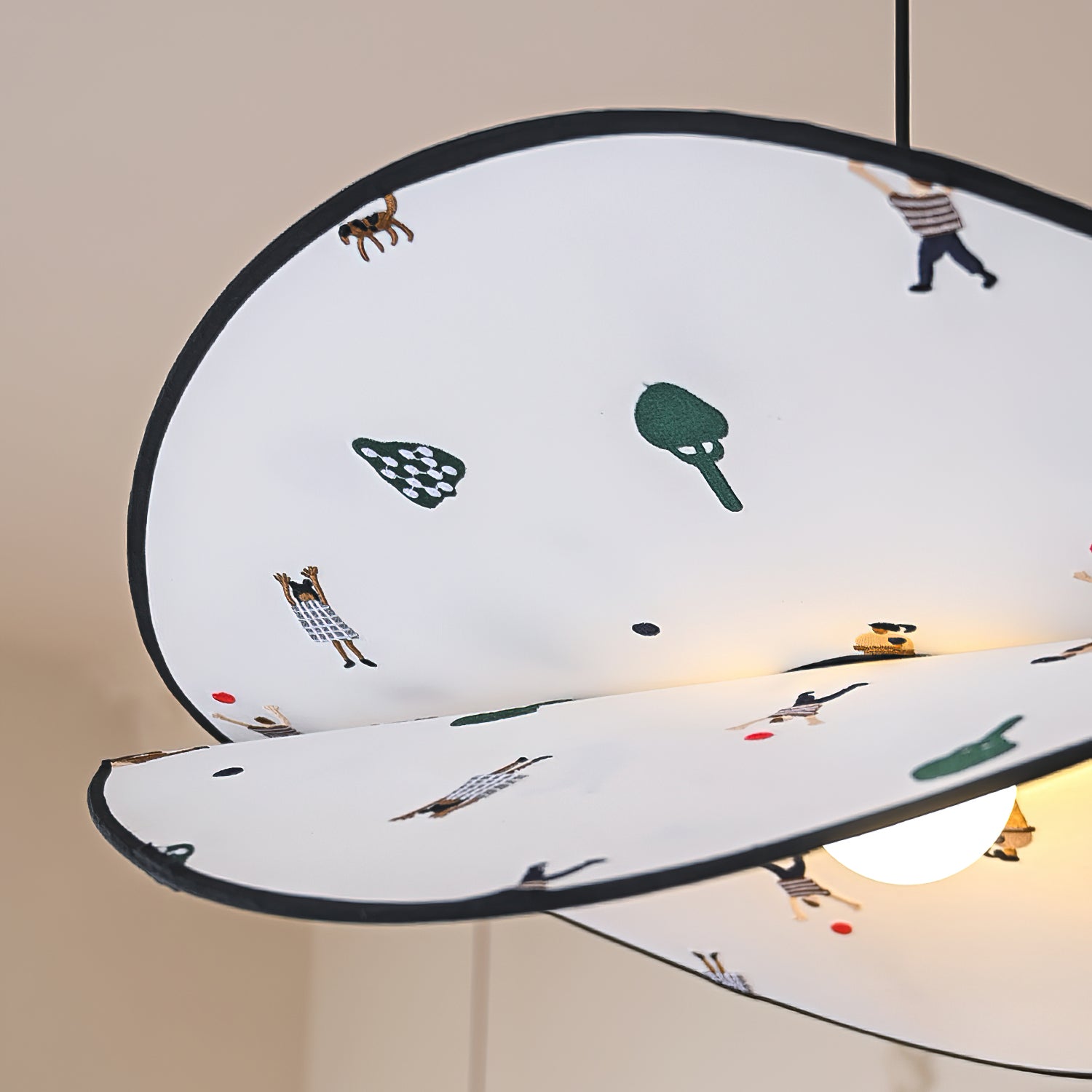 Dika Suspension Tissu Double Couche