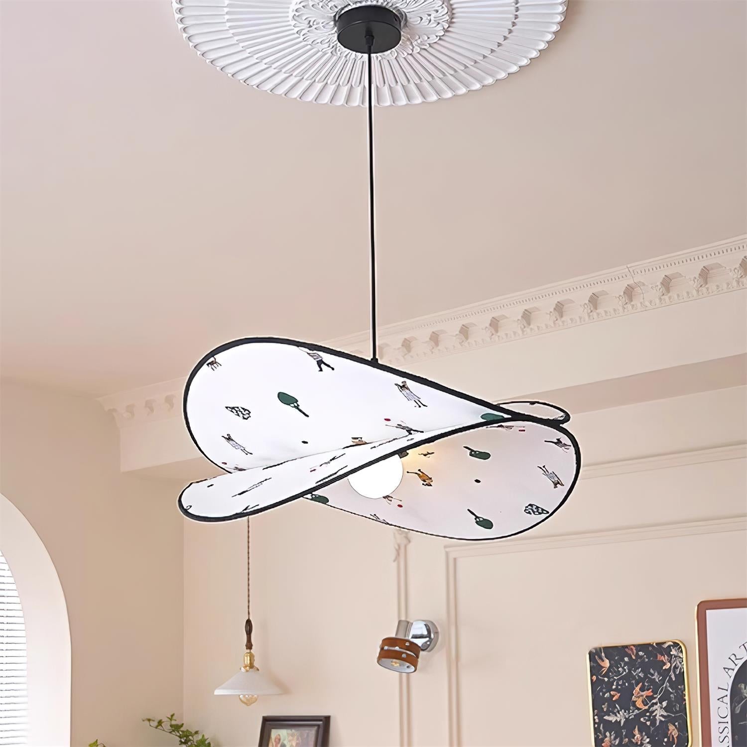 Dika Suspension Tissu Double Couche