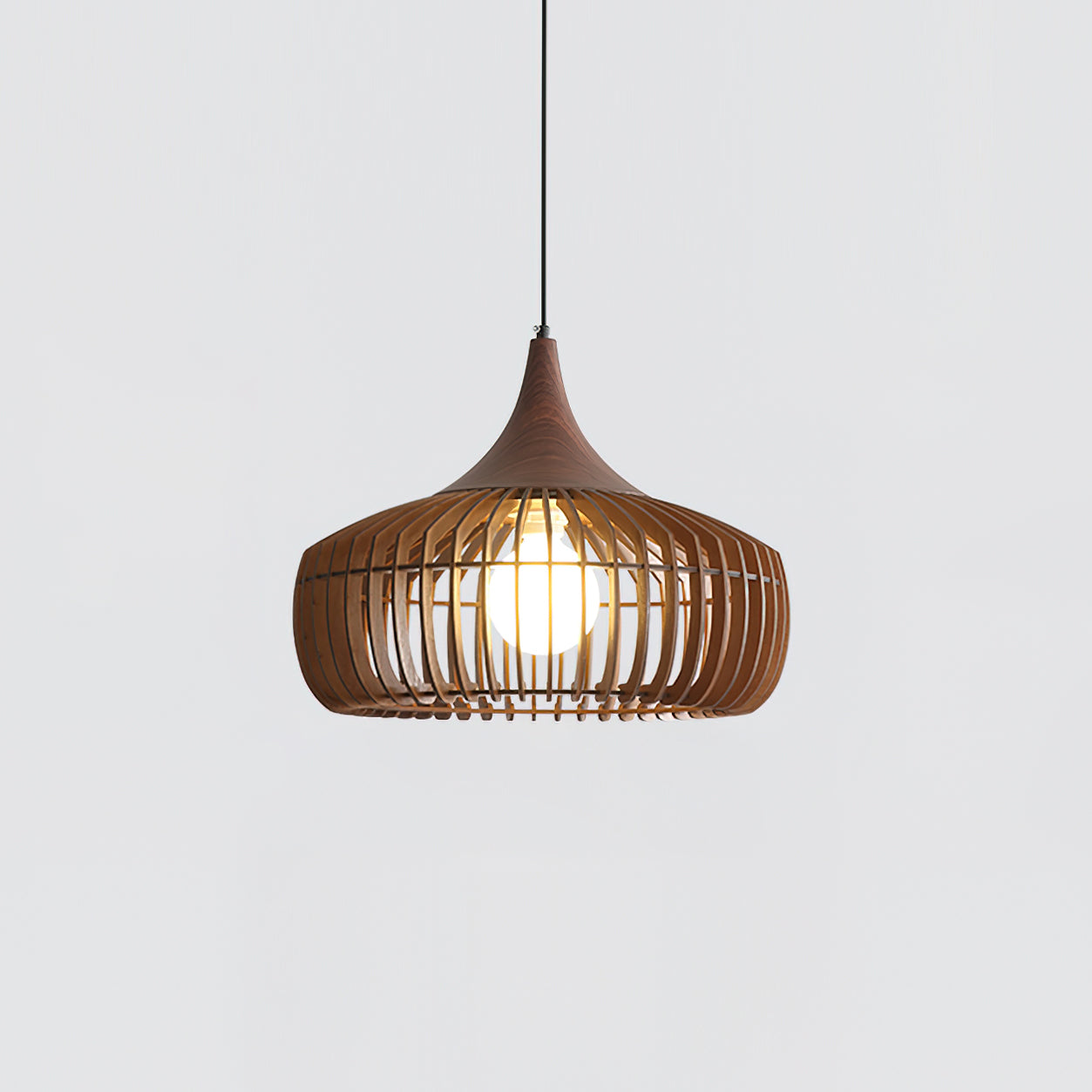 Zivora Suspension Bambou Rattan Naturel