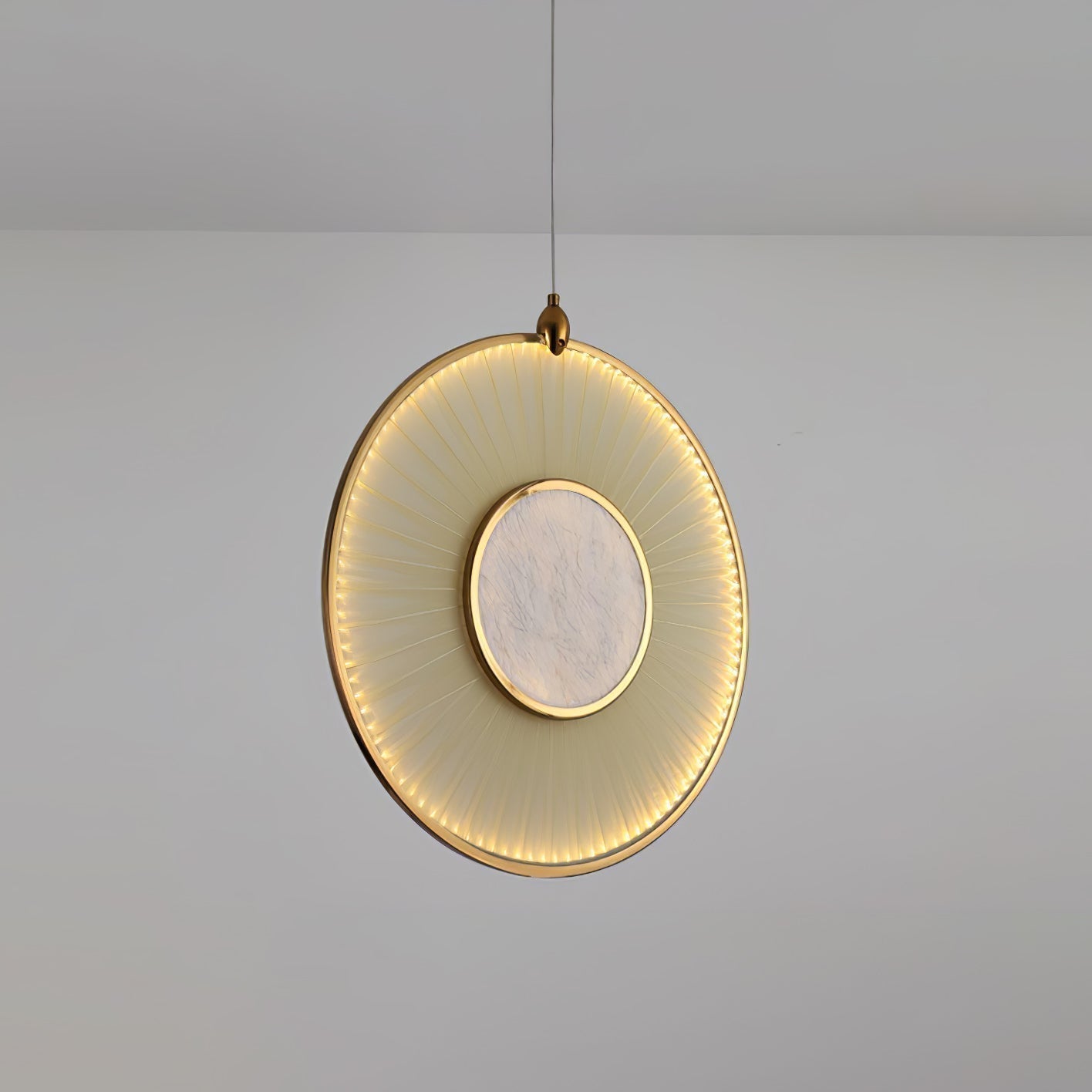 Nolan Suspension Moderne en Tissu