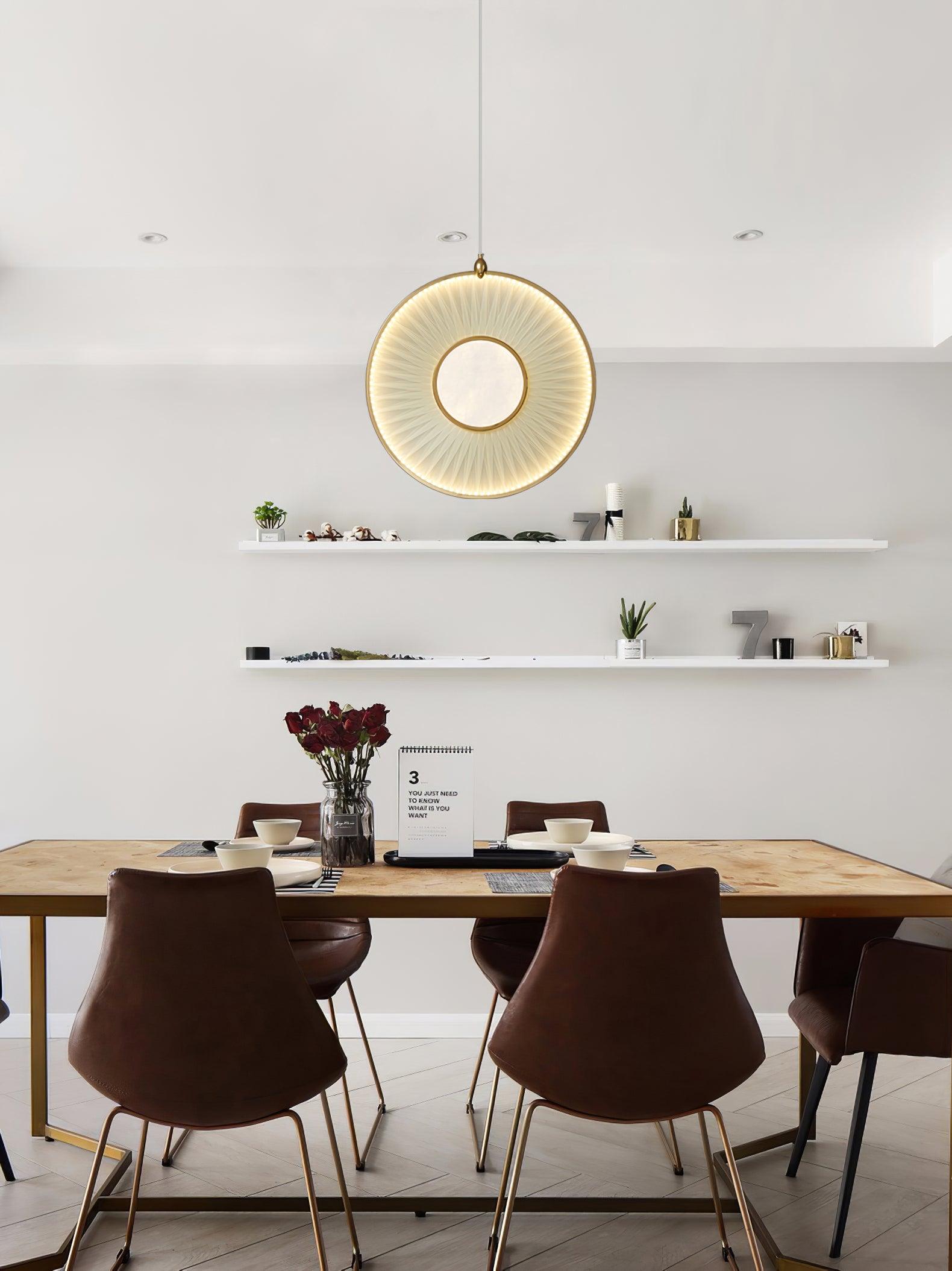 Nolan Suspension Moderne en Tissu
