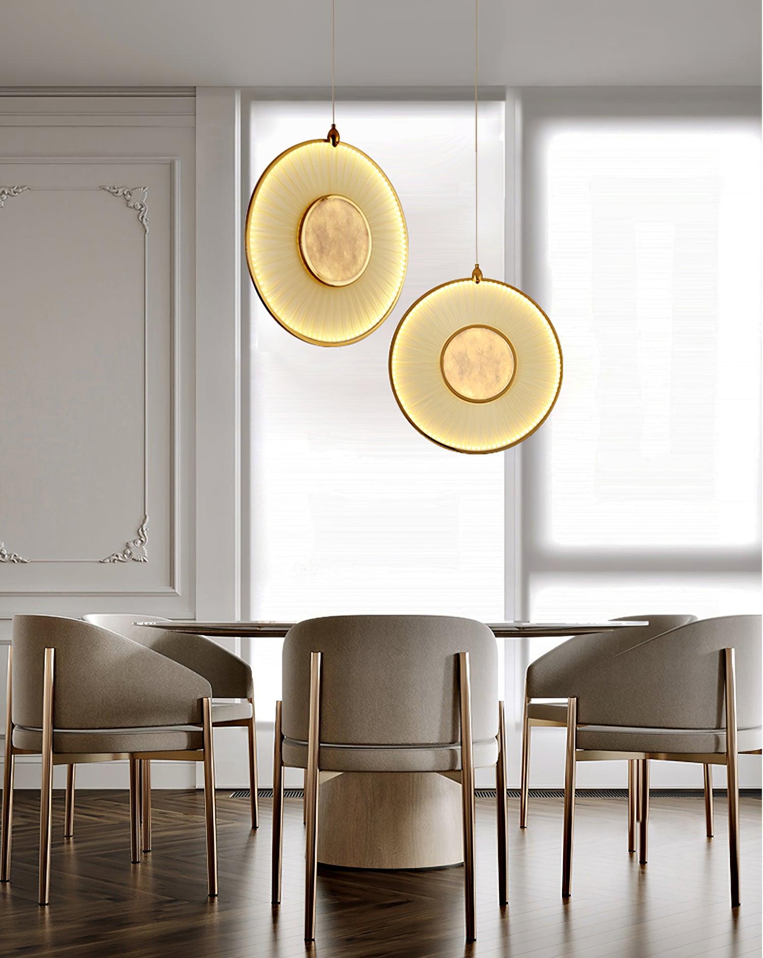 Nolan Suspension Moderne en Tissu