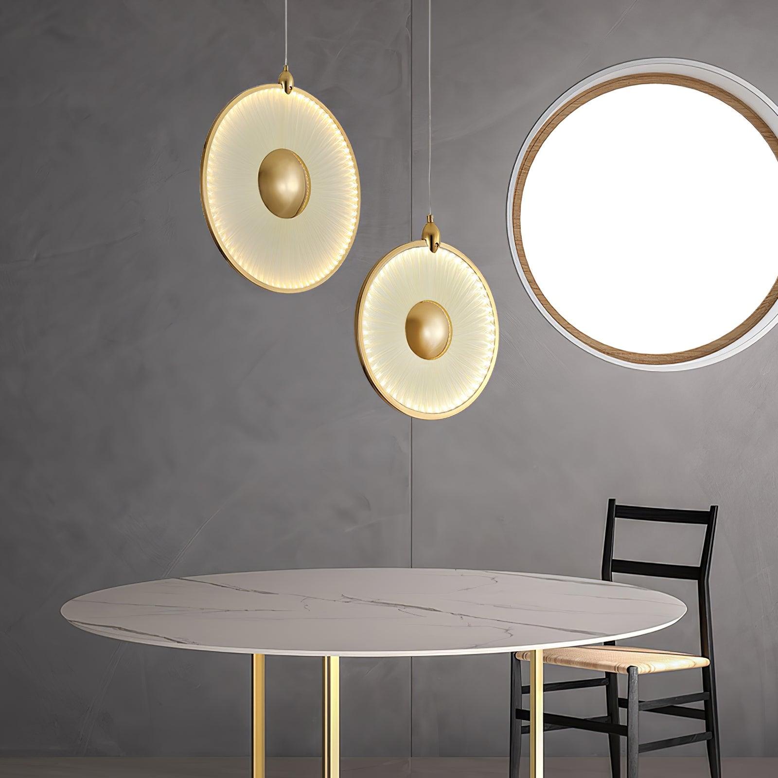 Nolan Suspension Moderne en Tissu
