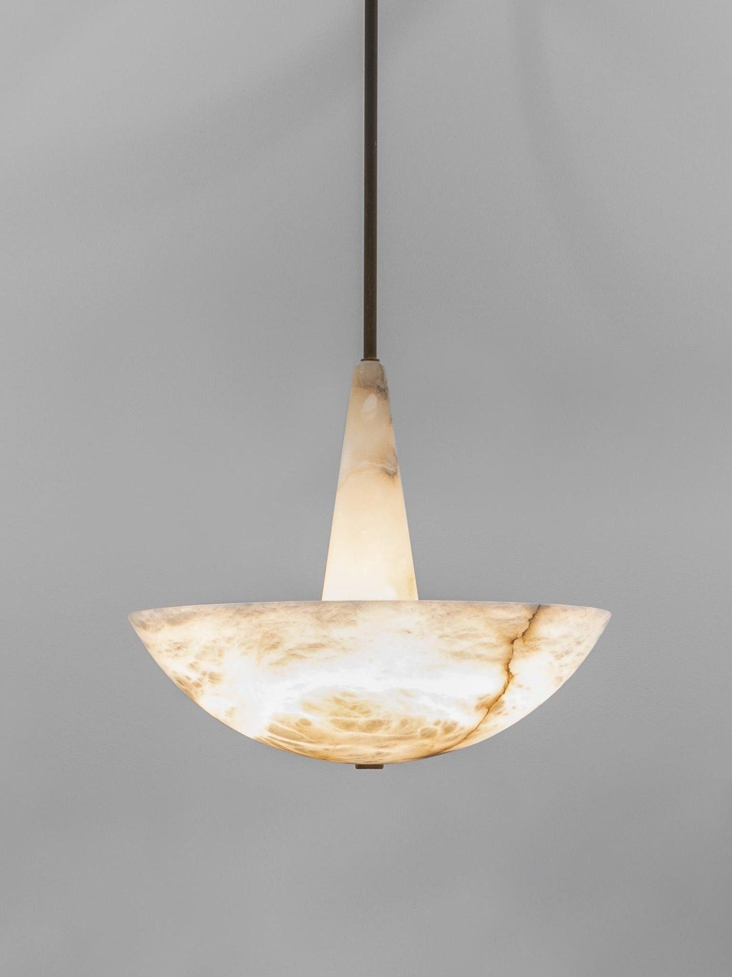 Umiros Lustre Moderne en Albâtre