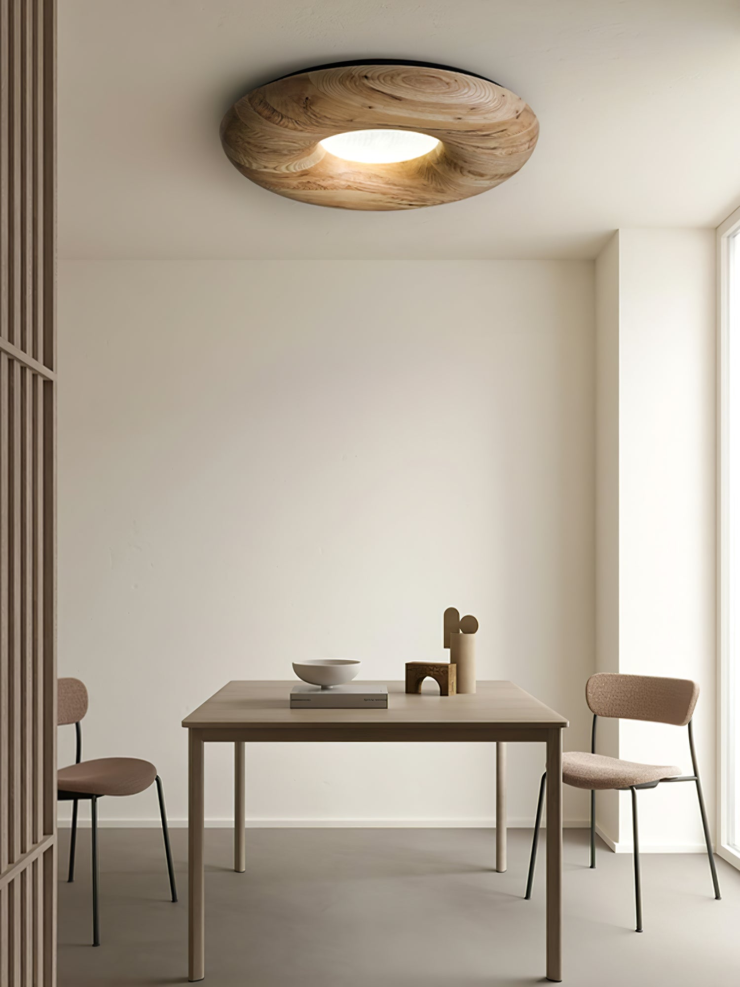Zosora Organique Chêne Applique Plafond