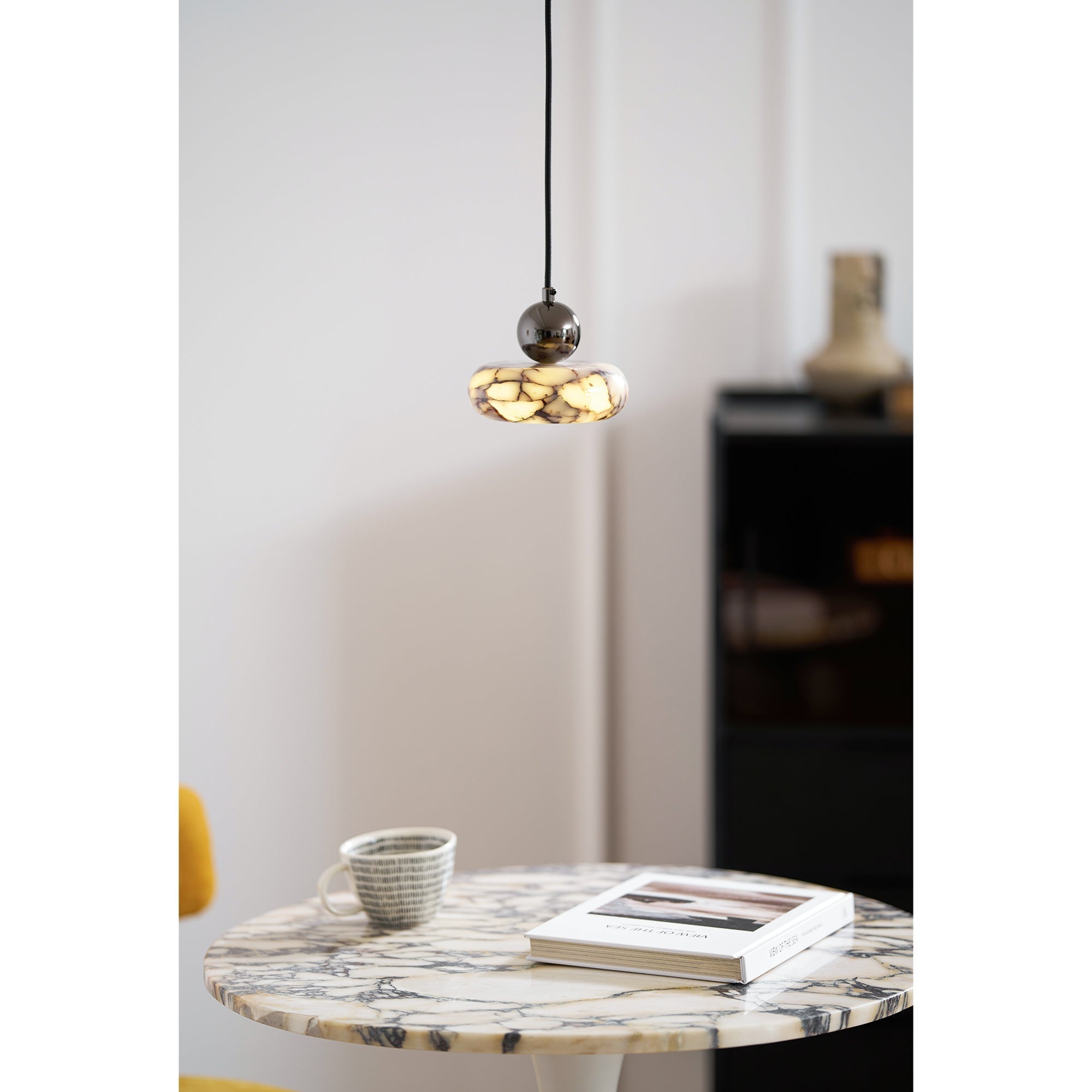 Ridge Suspension Marbre Métal Minimaliste alon