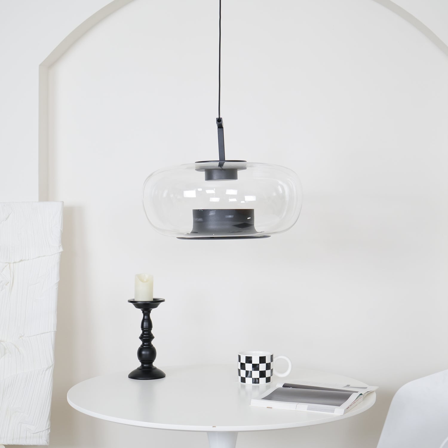Vespeanre Lampe à suspension contemporaine
