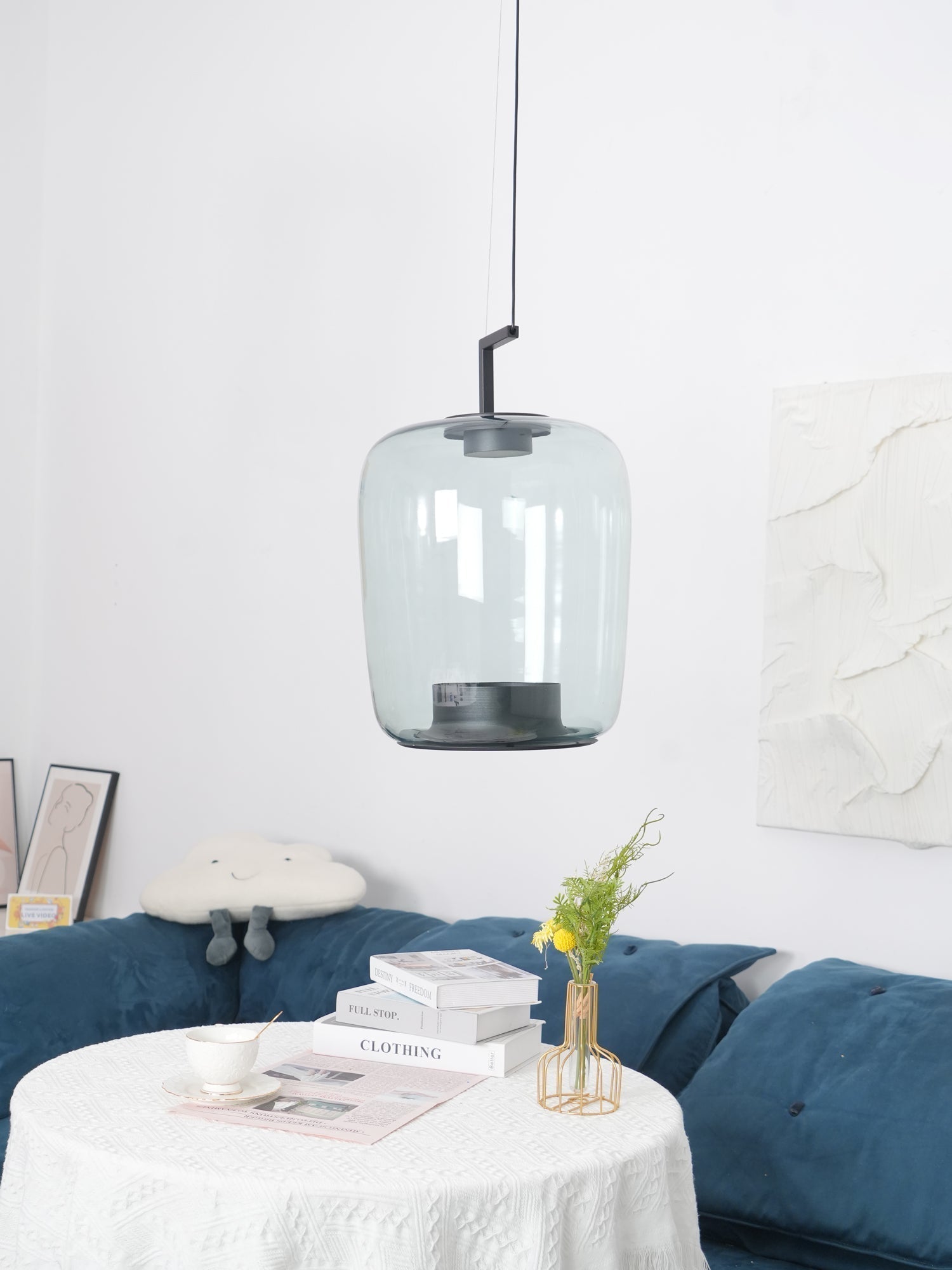 Vespeanre Lampe à suspension contemporaine