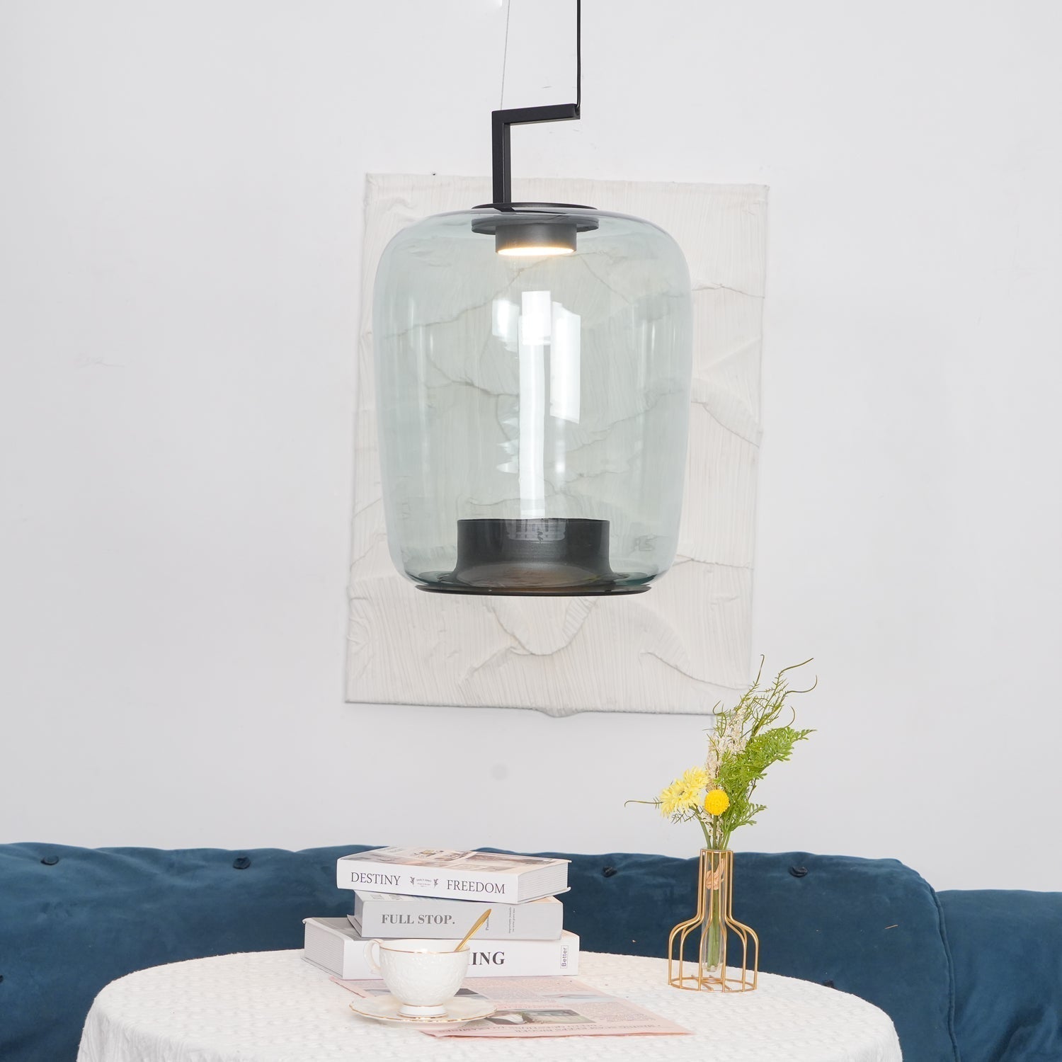 Vespeanre Lampe à suspension contemporaine