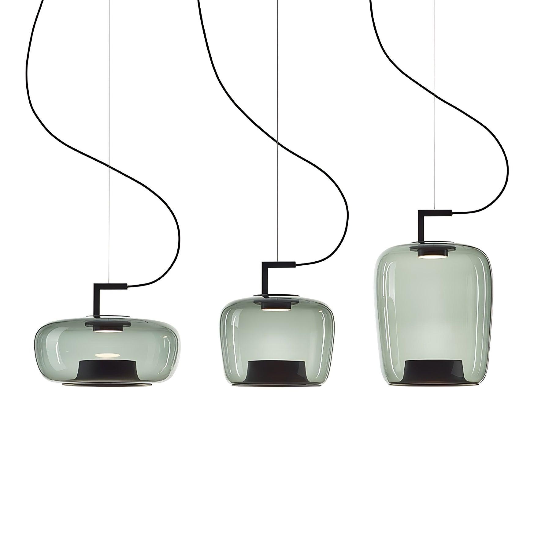 Vespeanre Lampe à suspension contemporaine