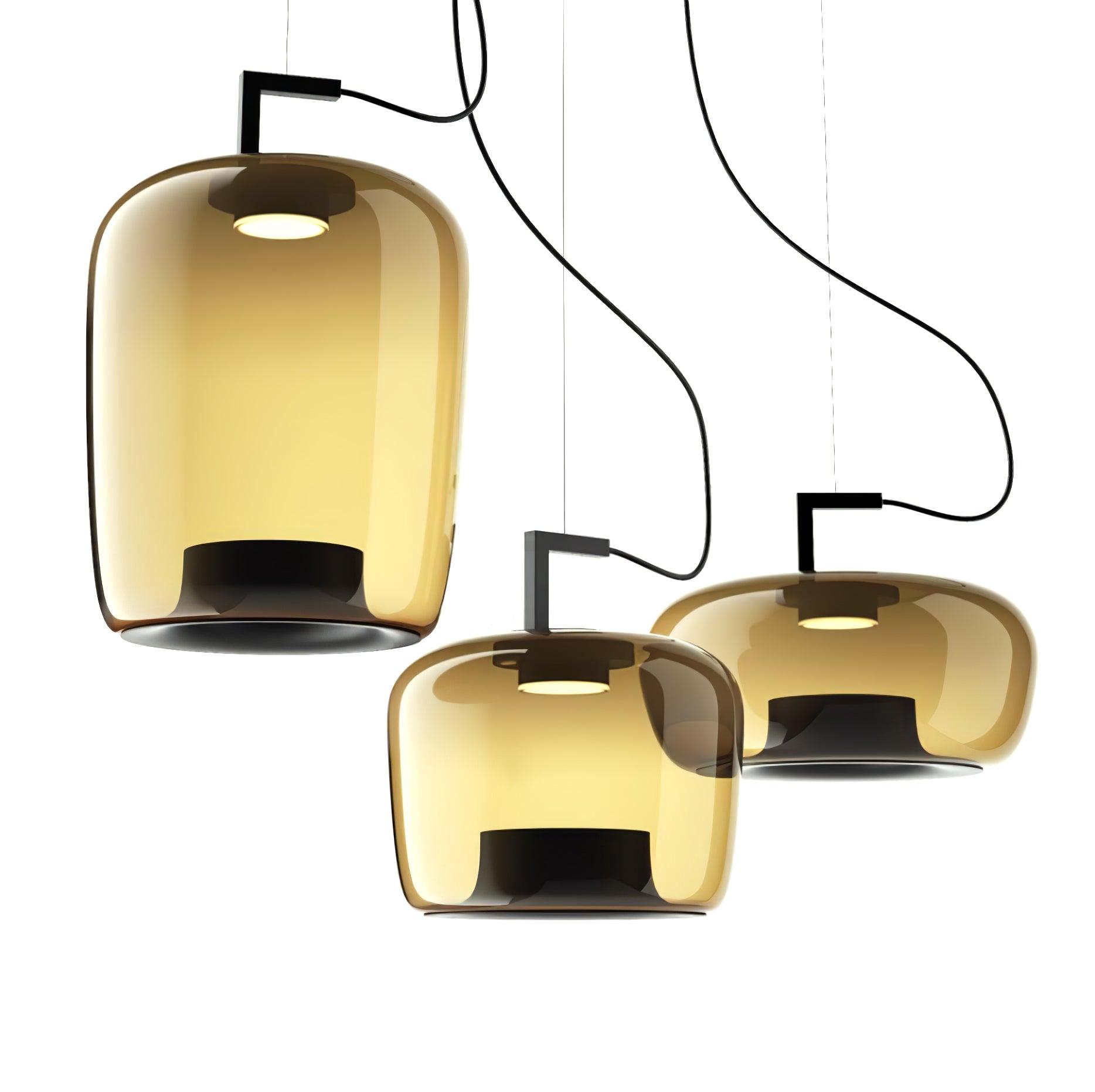 Vespeanre Lampe à suspension contemporaine