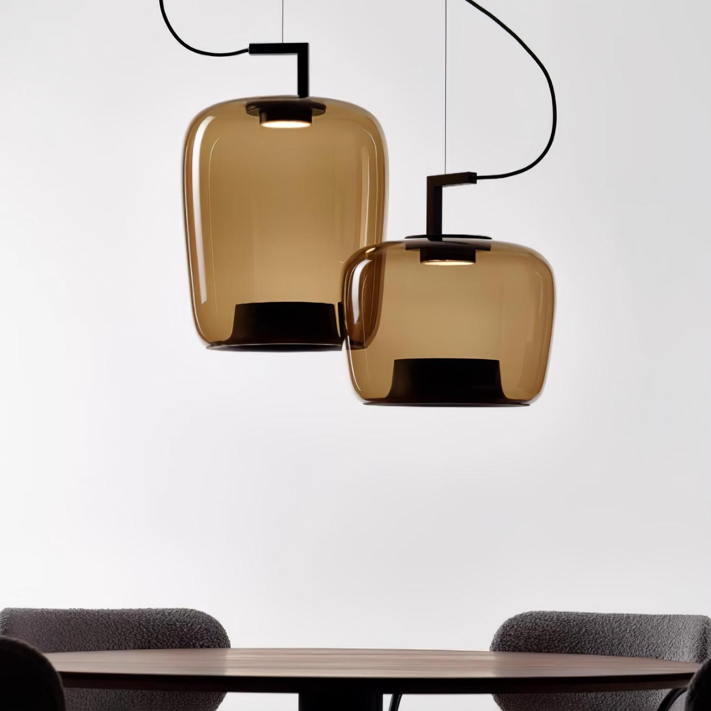 Vespeanre Lampe à suspension contemporaine