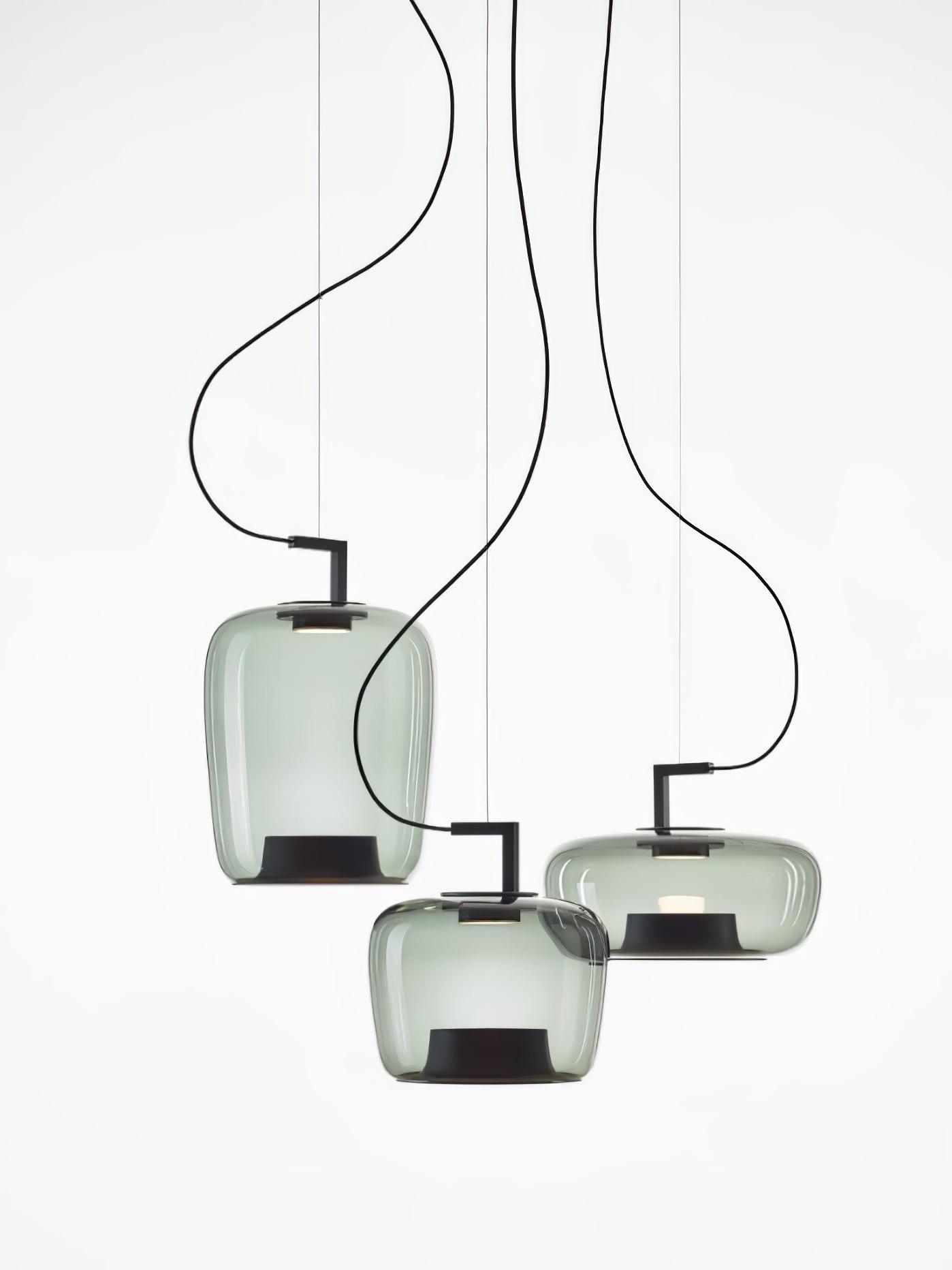 Vespeanre Lampe à suspension contemporaine