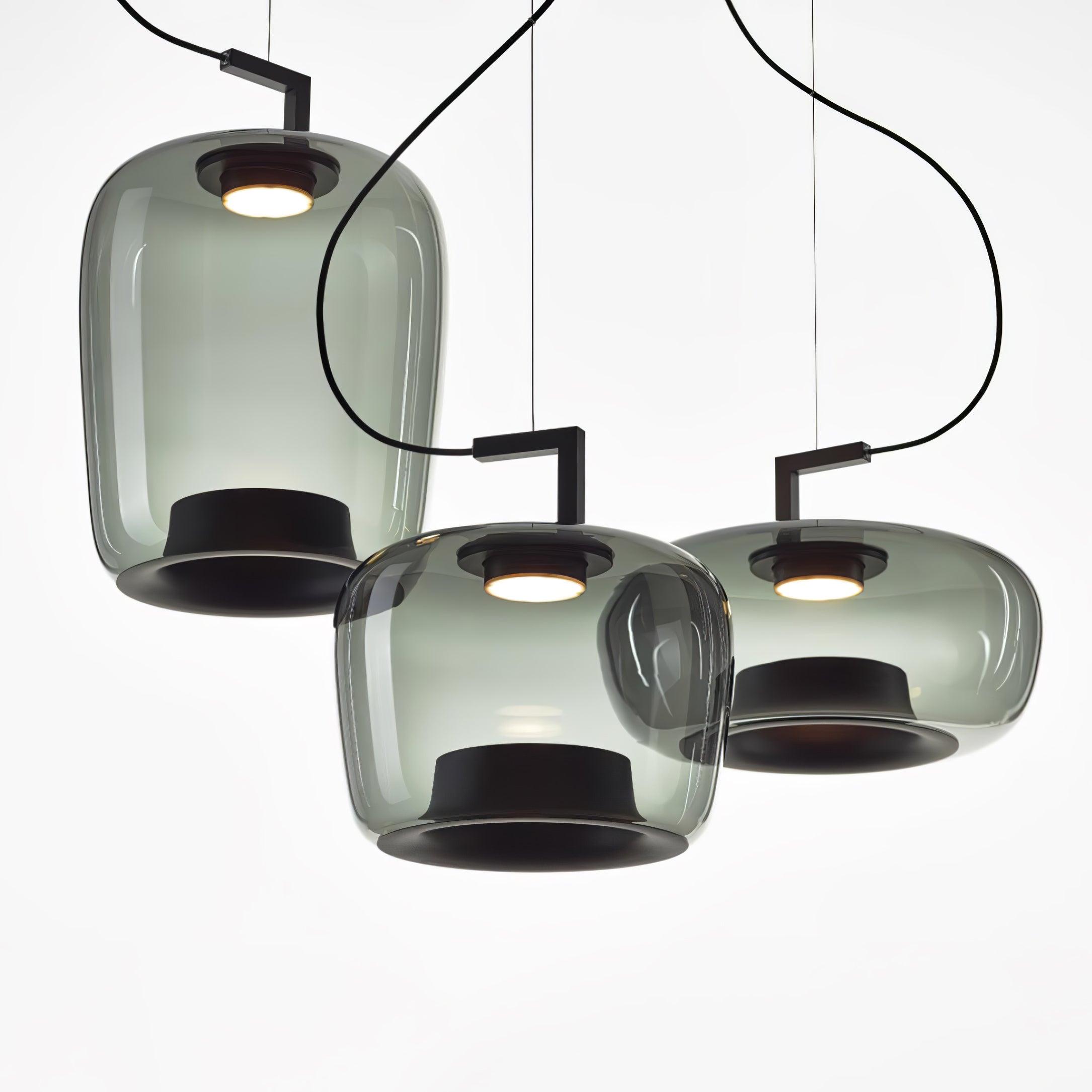 Vespeanre Lampe à suspension contemporaine