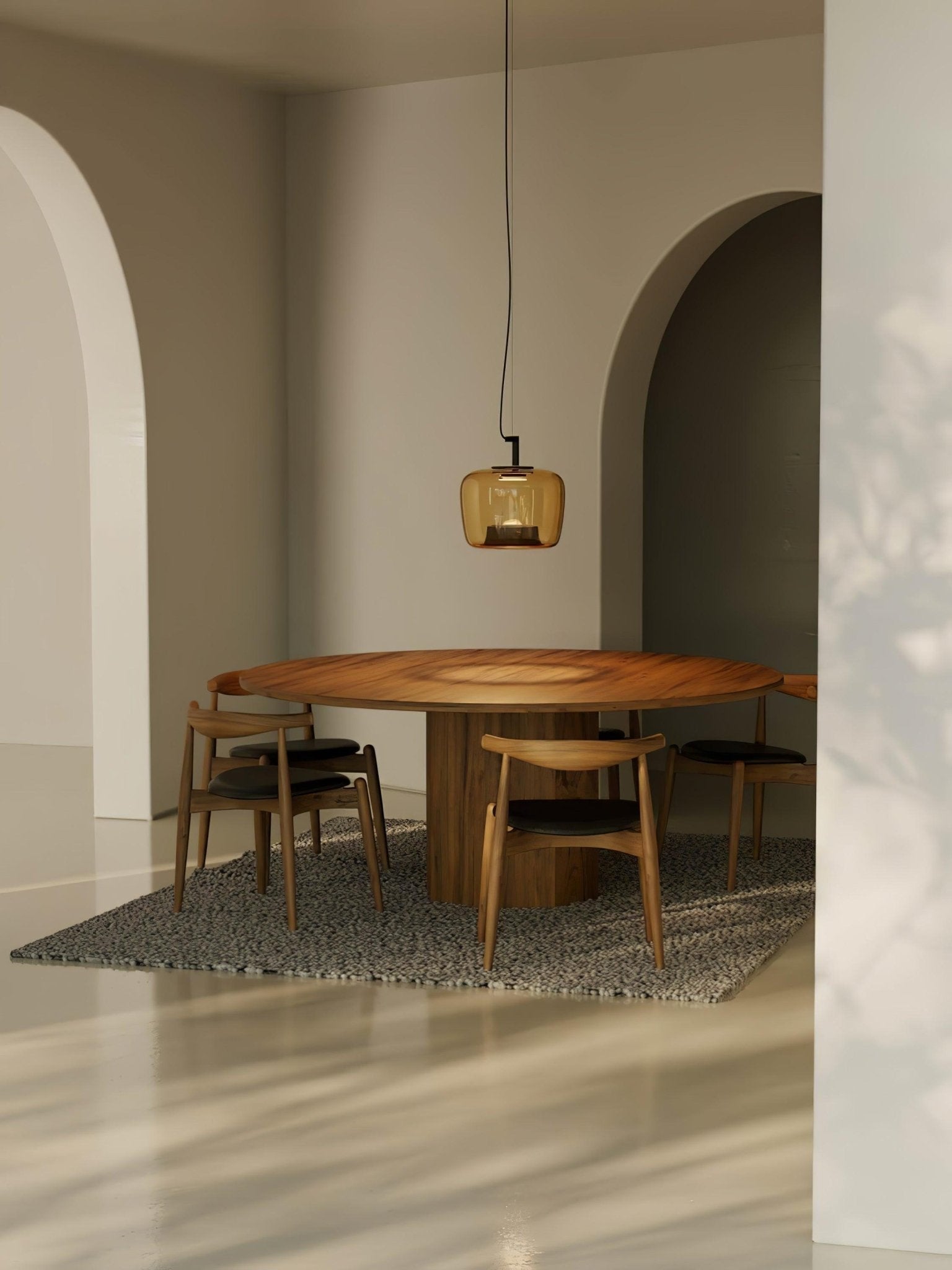 Vespeanre Lampe à suspension contemporaine