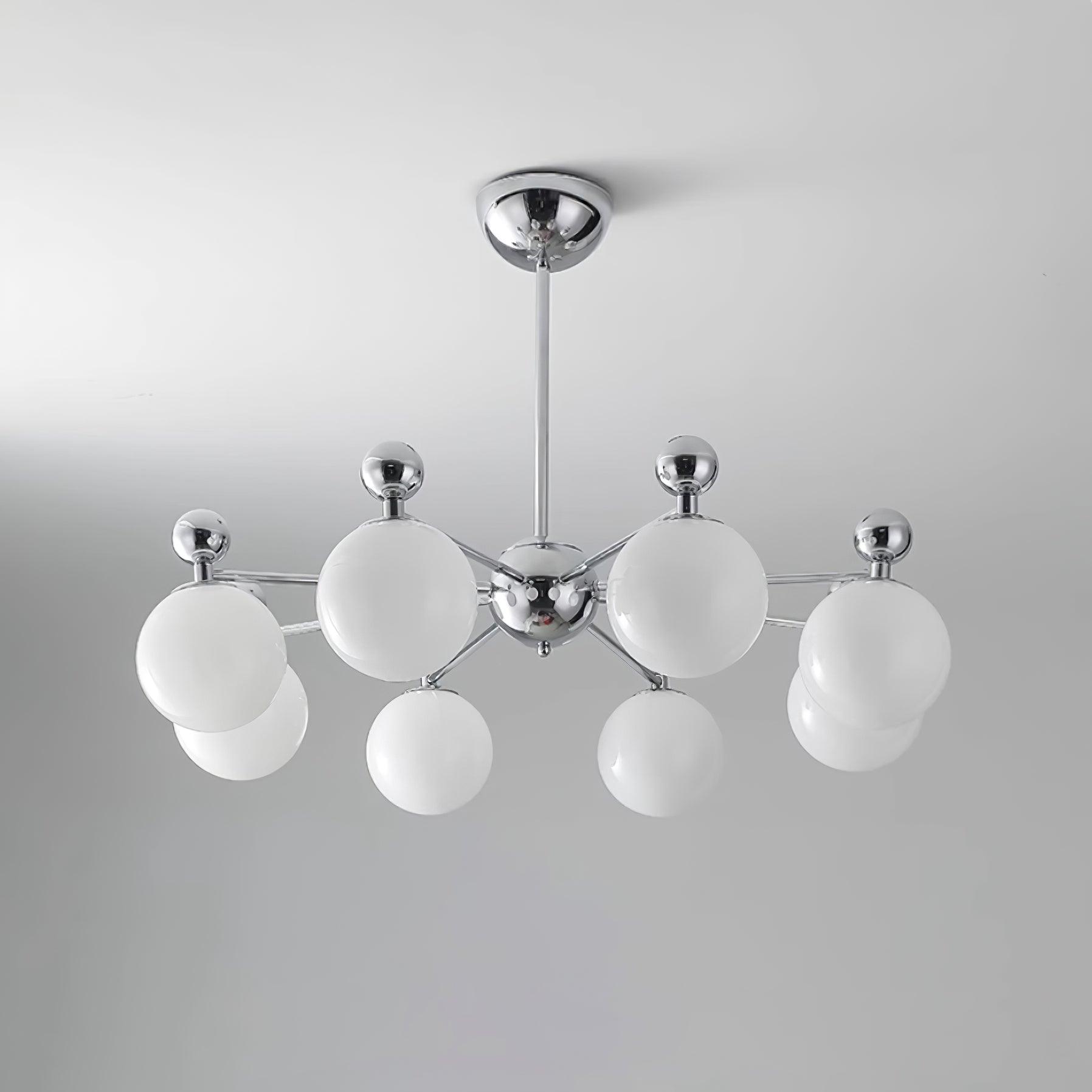 Dori Lustre Disposition de Globes en Verre Rose