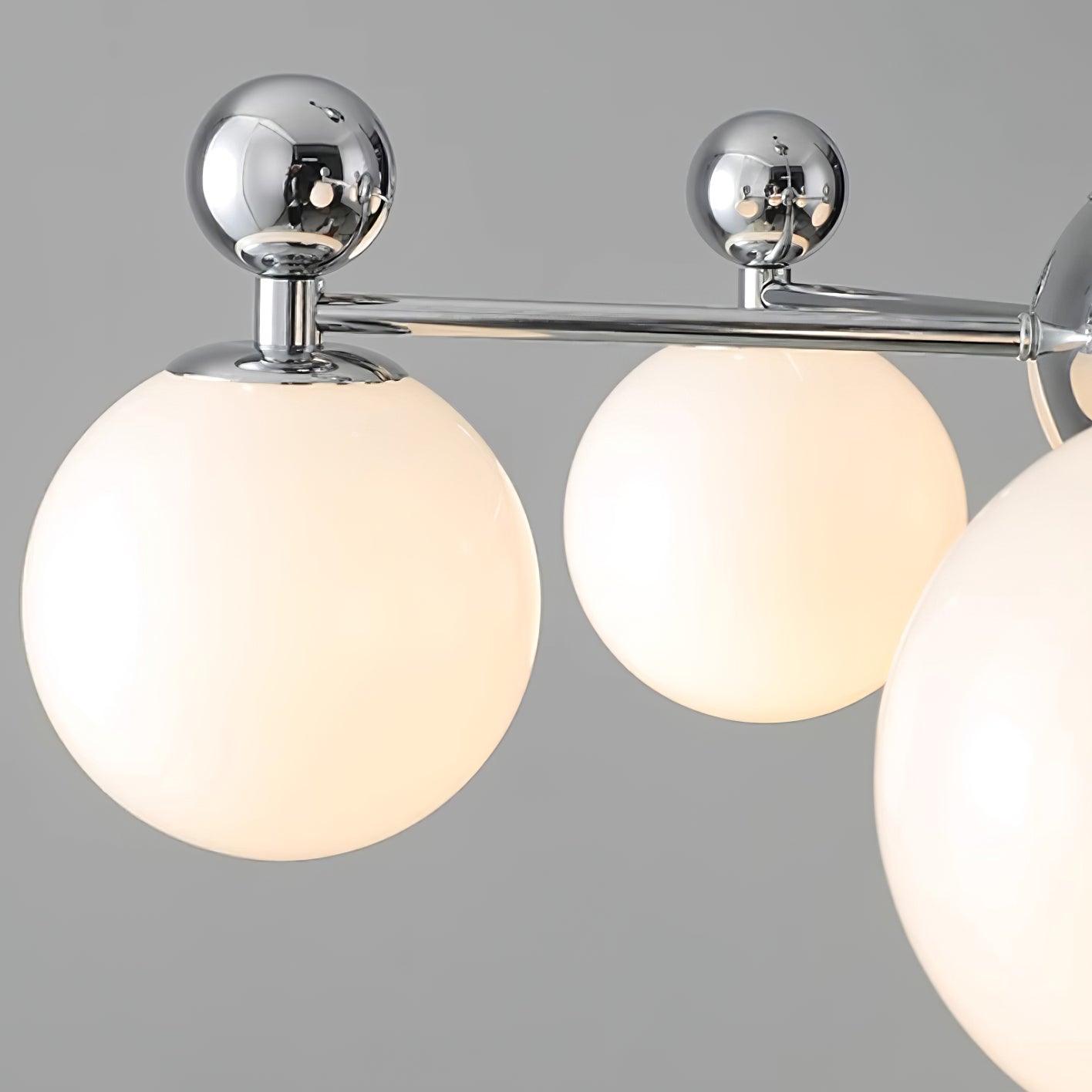 Dori Lustre Disposition de Globes en Verre Rose