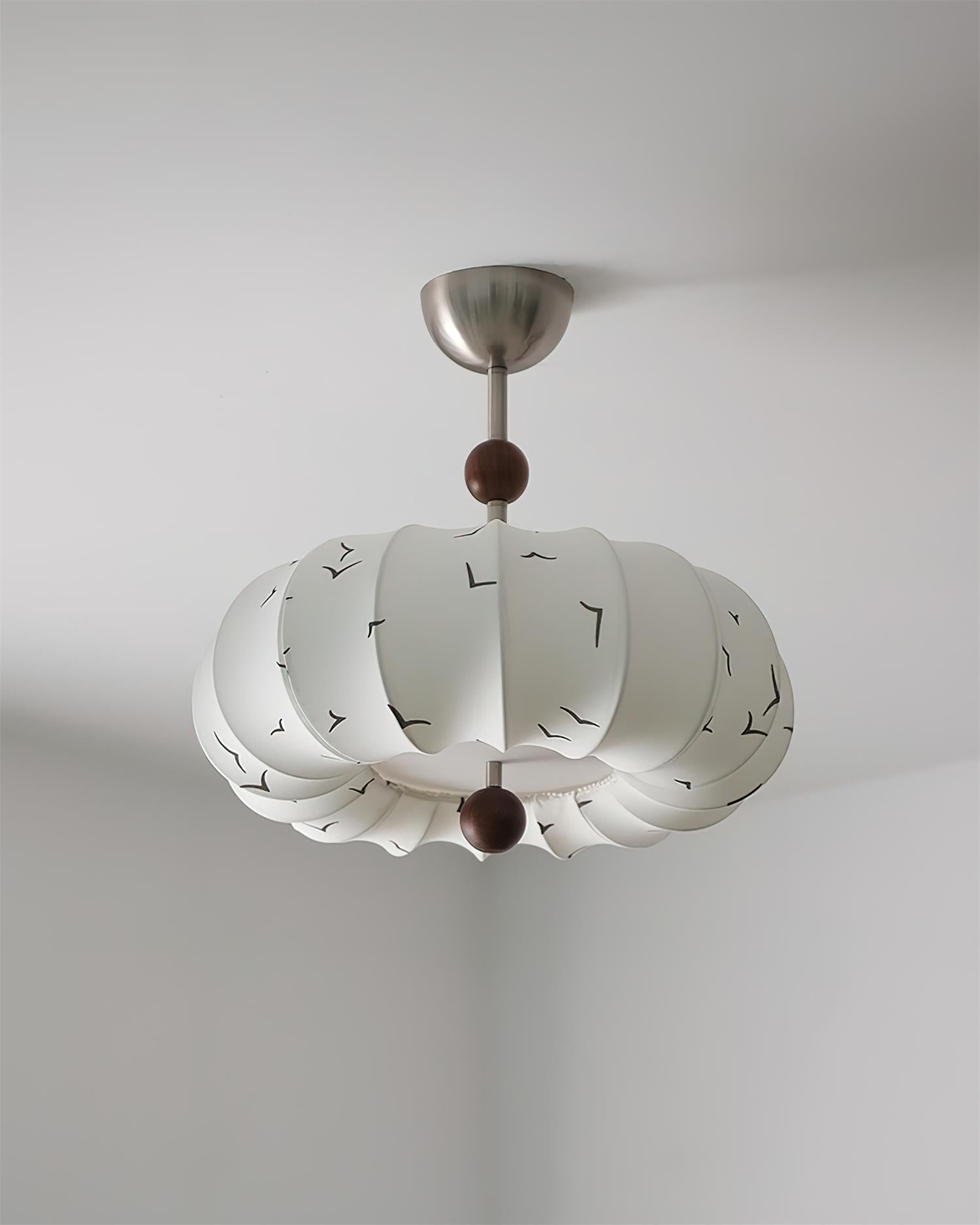 Doria Plafonnier Moderne en Tissu