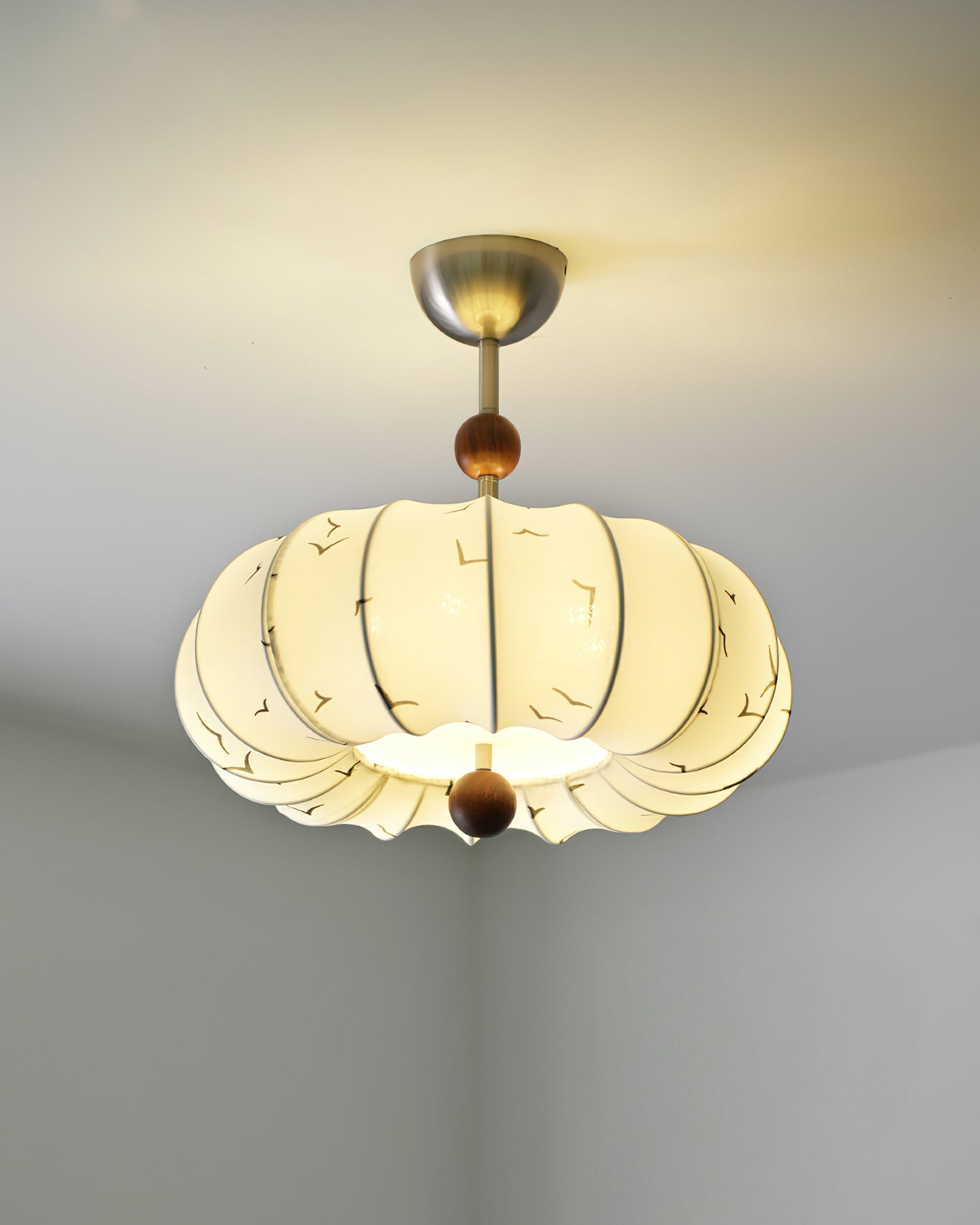Doria Plafonnier Moderne en Tissu