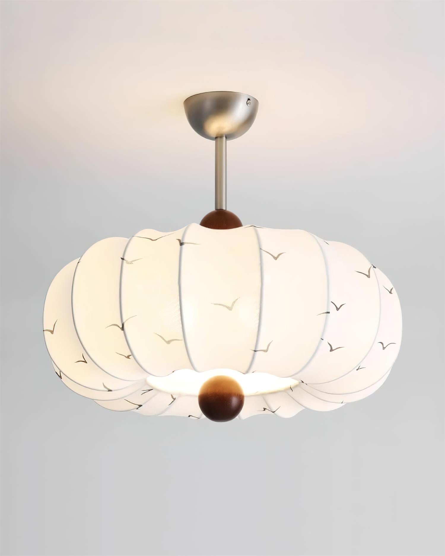 Doria Plafonnier Moderne en Tissu