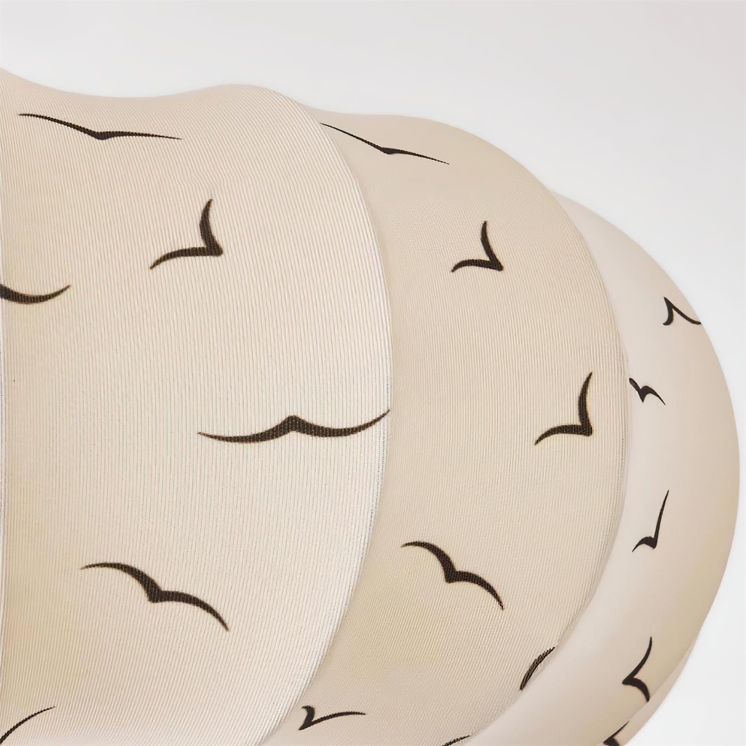 Doria Plafonnier Moderne en Tissu